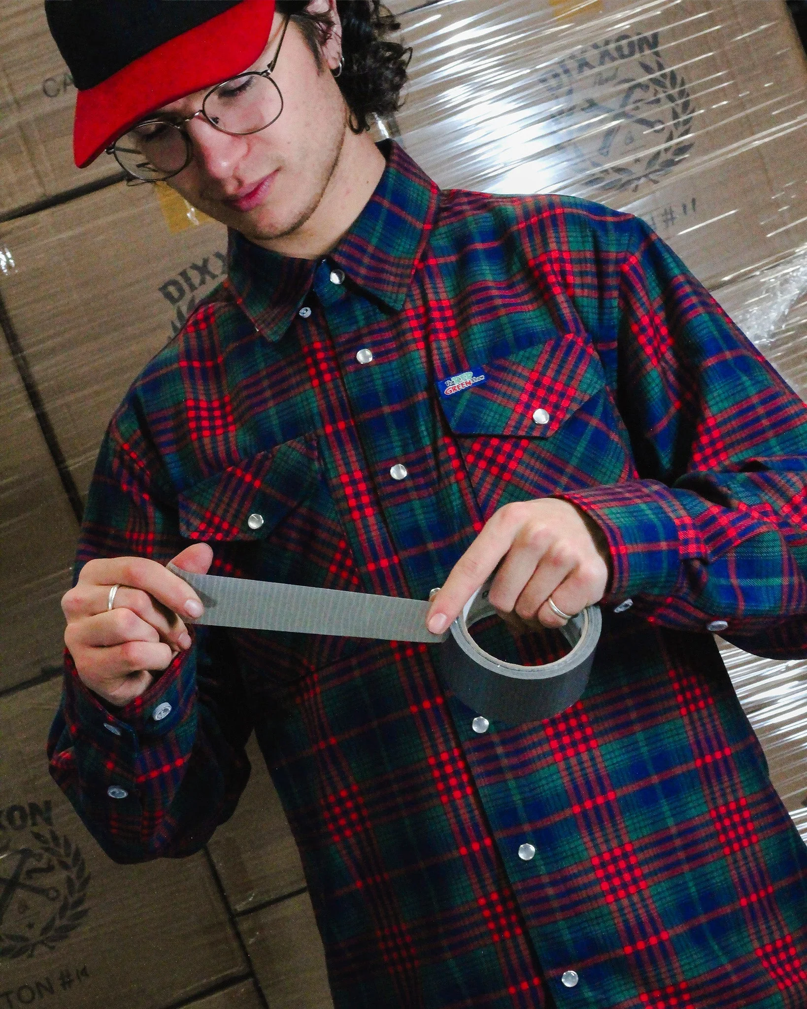 2024 Red Green Flannel - Image 3