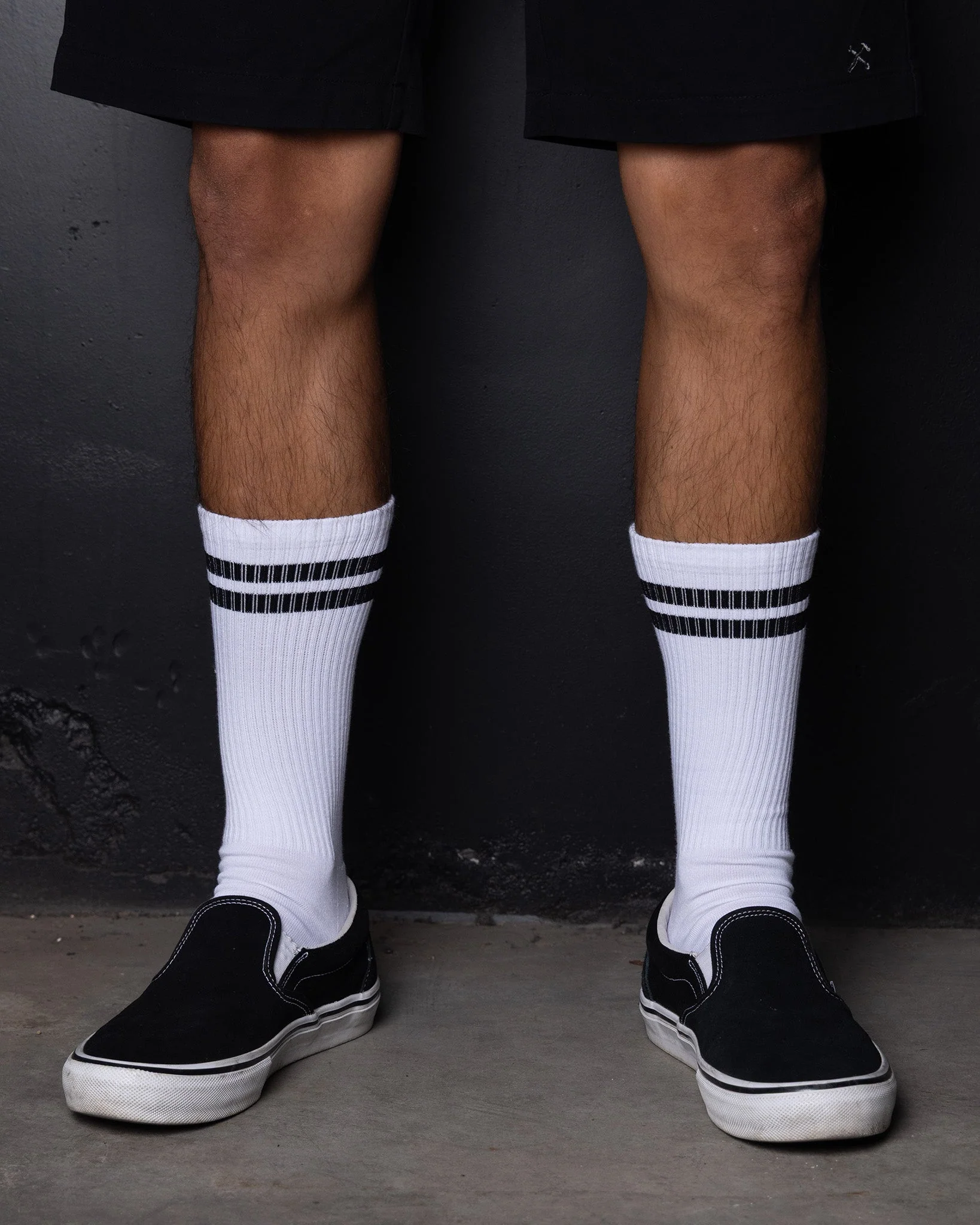 3pk Premium Crew Socks - White - Image 2