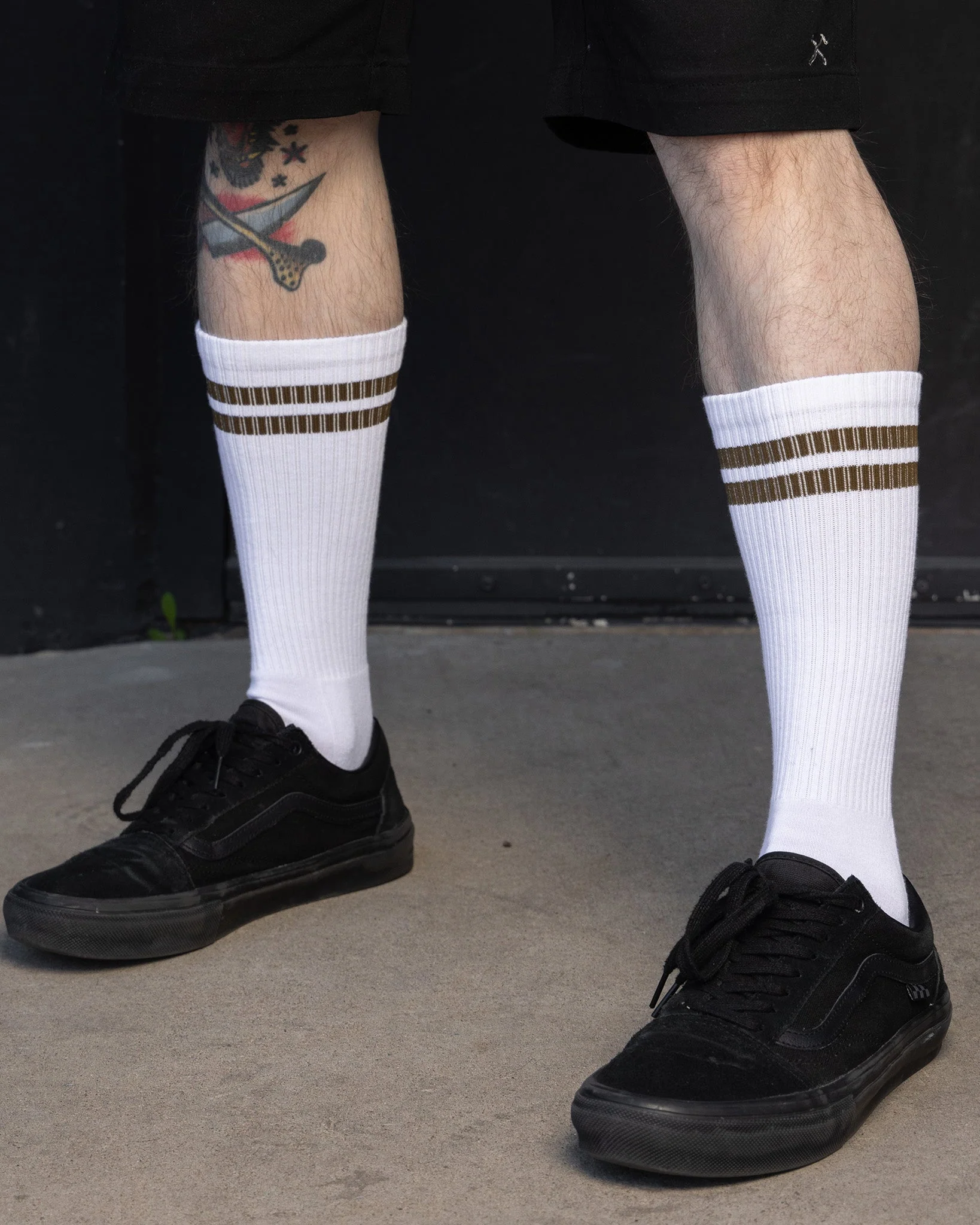 3pk Premium Crew Socks - White - Image 4