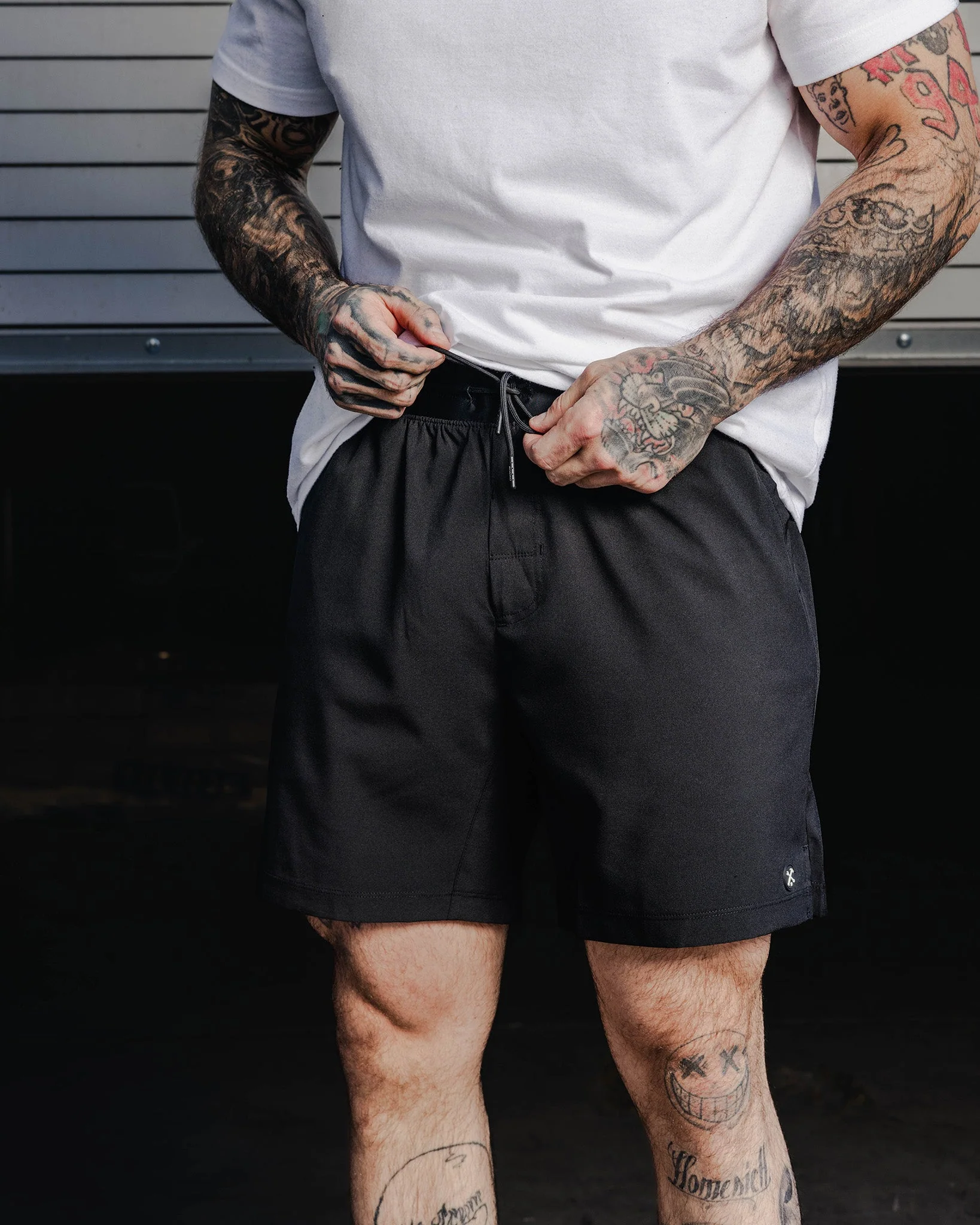 7" Gym Shorts - Black - Image 2