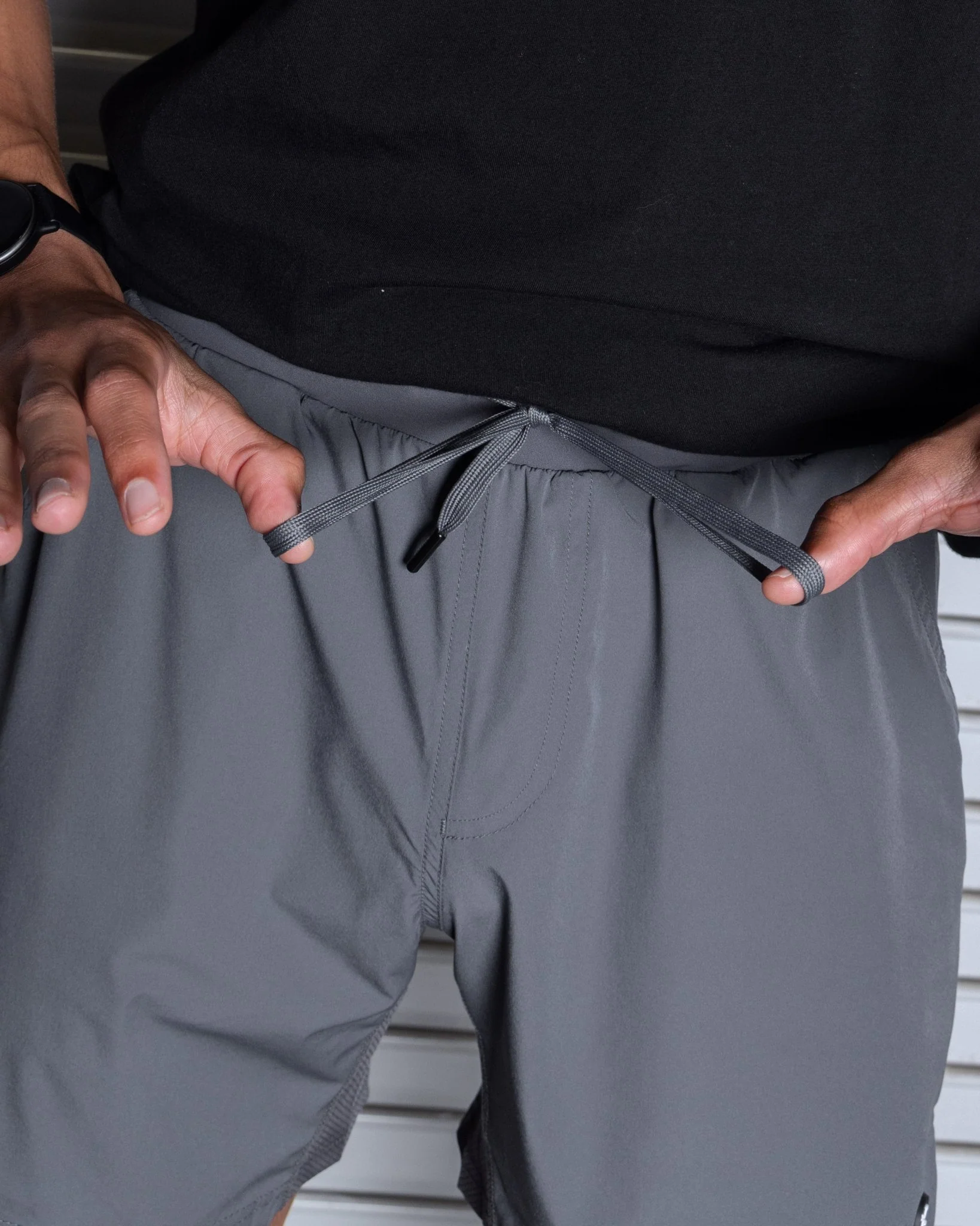 7" Gym Shorts - Charcoal - Image 5