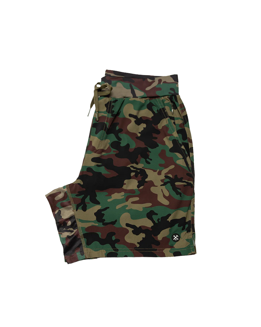 7" Gym Shorts - Green Camo - Image 8