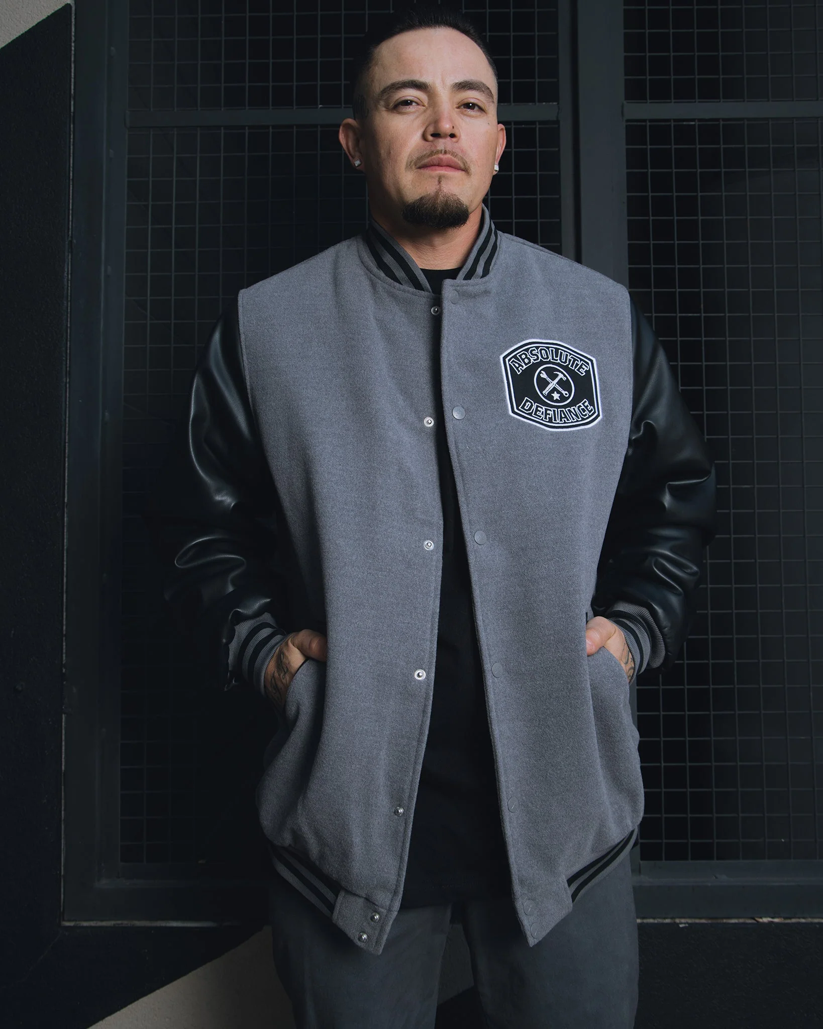 Absolute Defiance Wool Varsity Jacket - Image 5