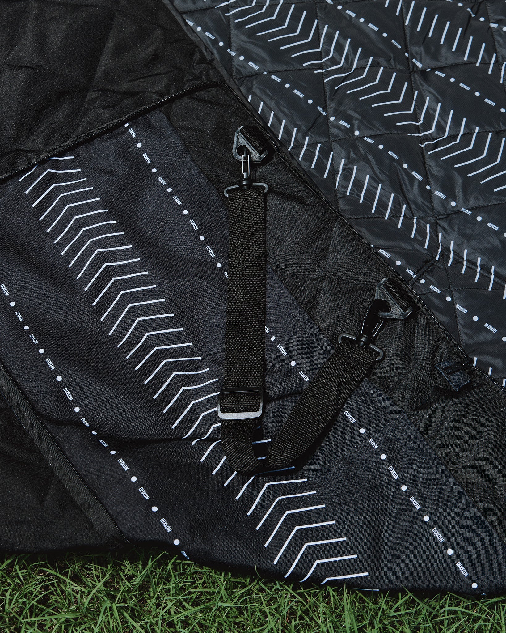 Adventure Blanket - Black & White Boho - Image 2