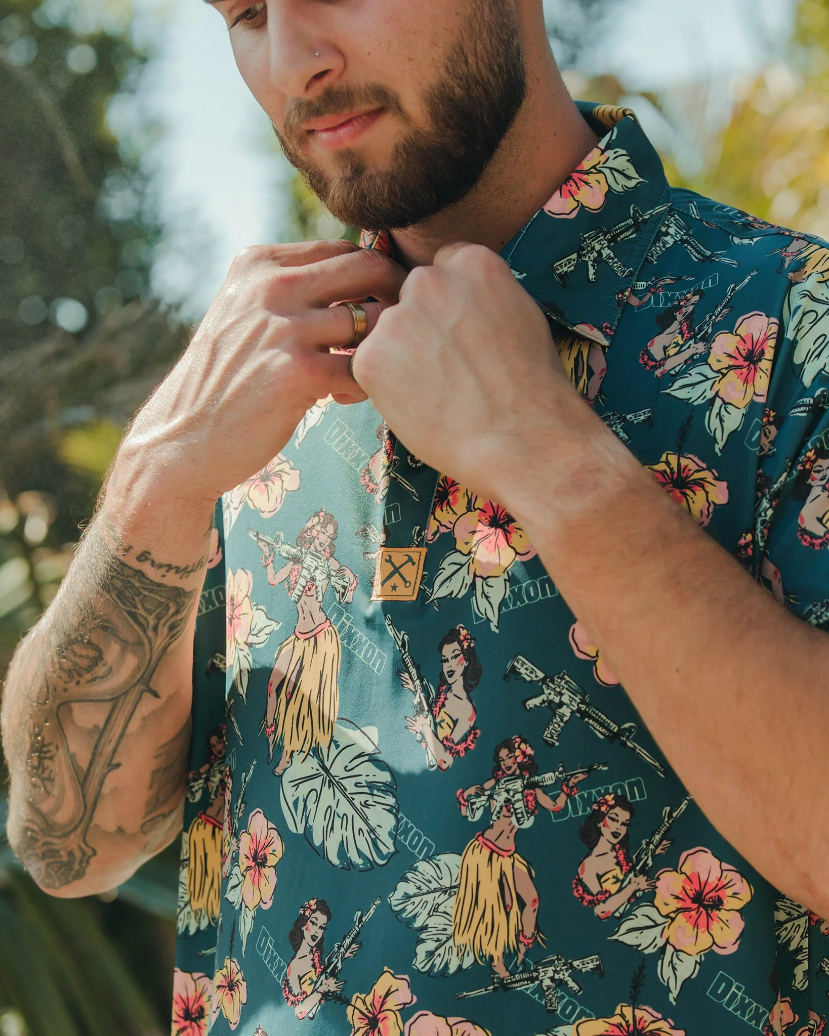 Aloha Arms Party Polo - Image 2