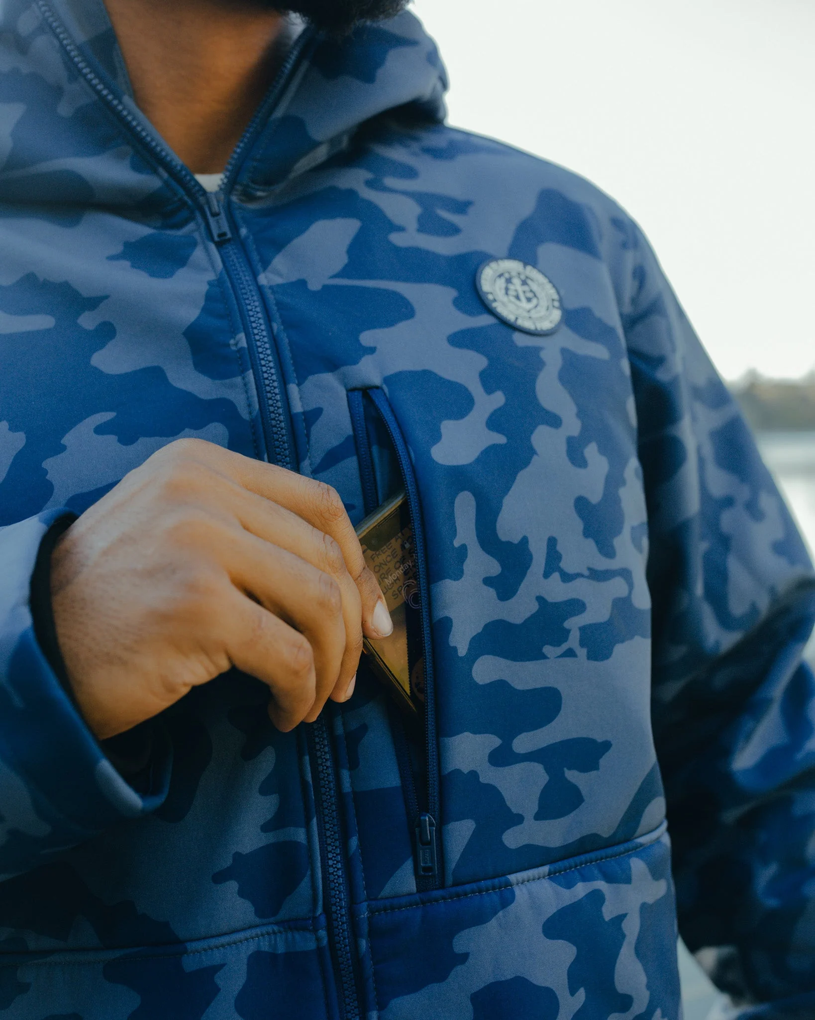 Anchor Jacket 2.0 - Navy Camo - Image 5