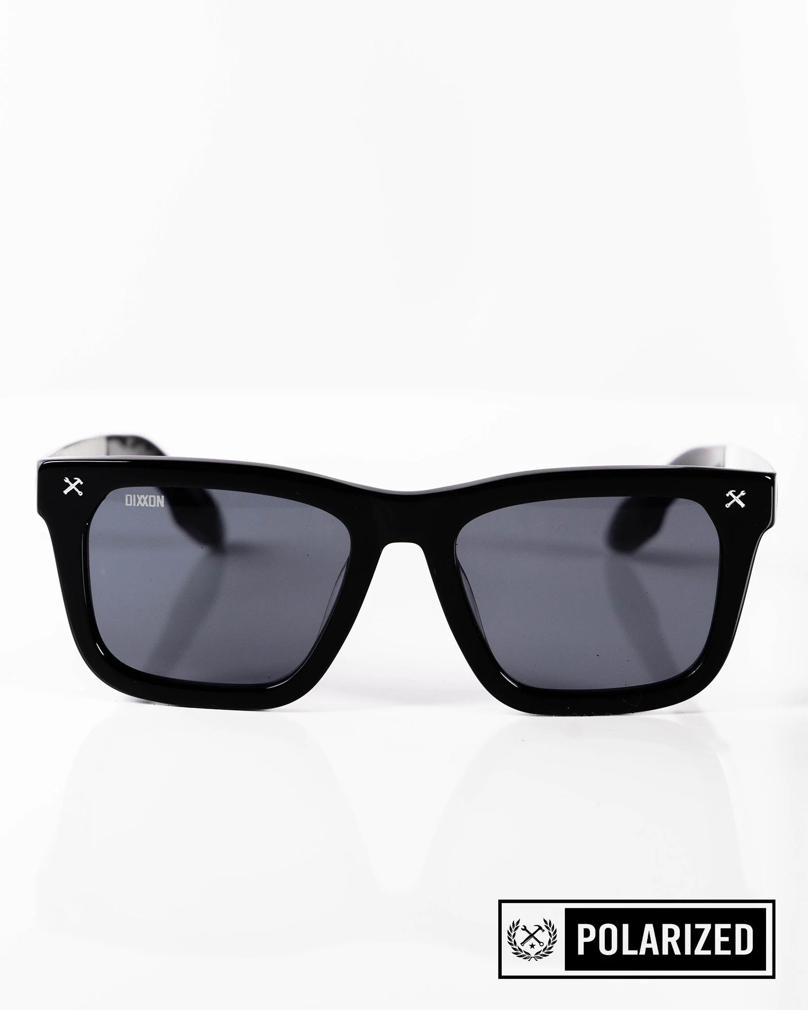 Anvil Metal Sunglasses - Black & Gray Polarized - Image 5