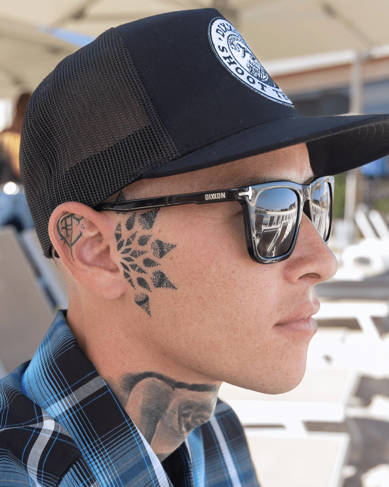 Anvil Sunglasses - Polished Black & Gray Polarized - Image 2
