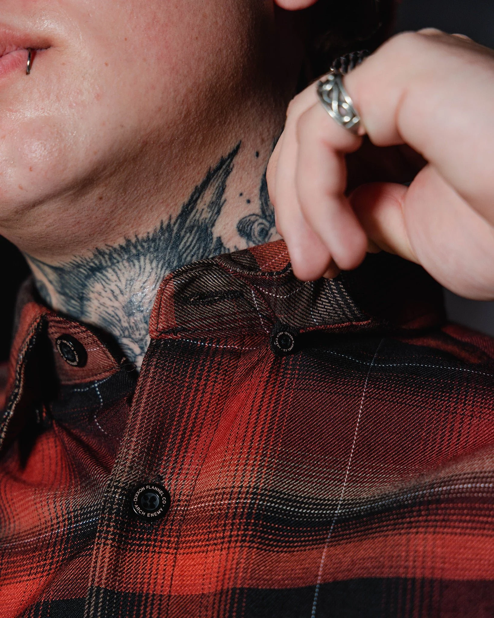 Arch Enemy Blood Dynasty Flannel - Image 4