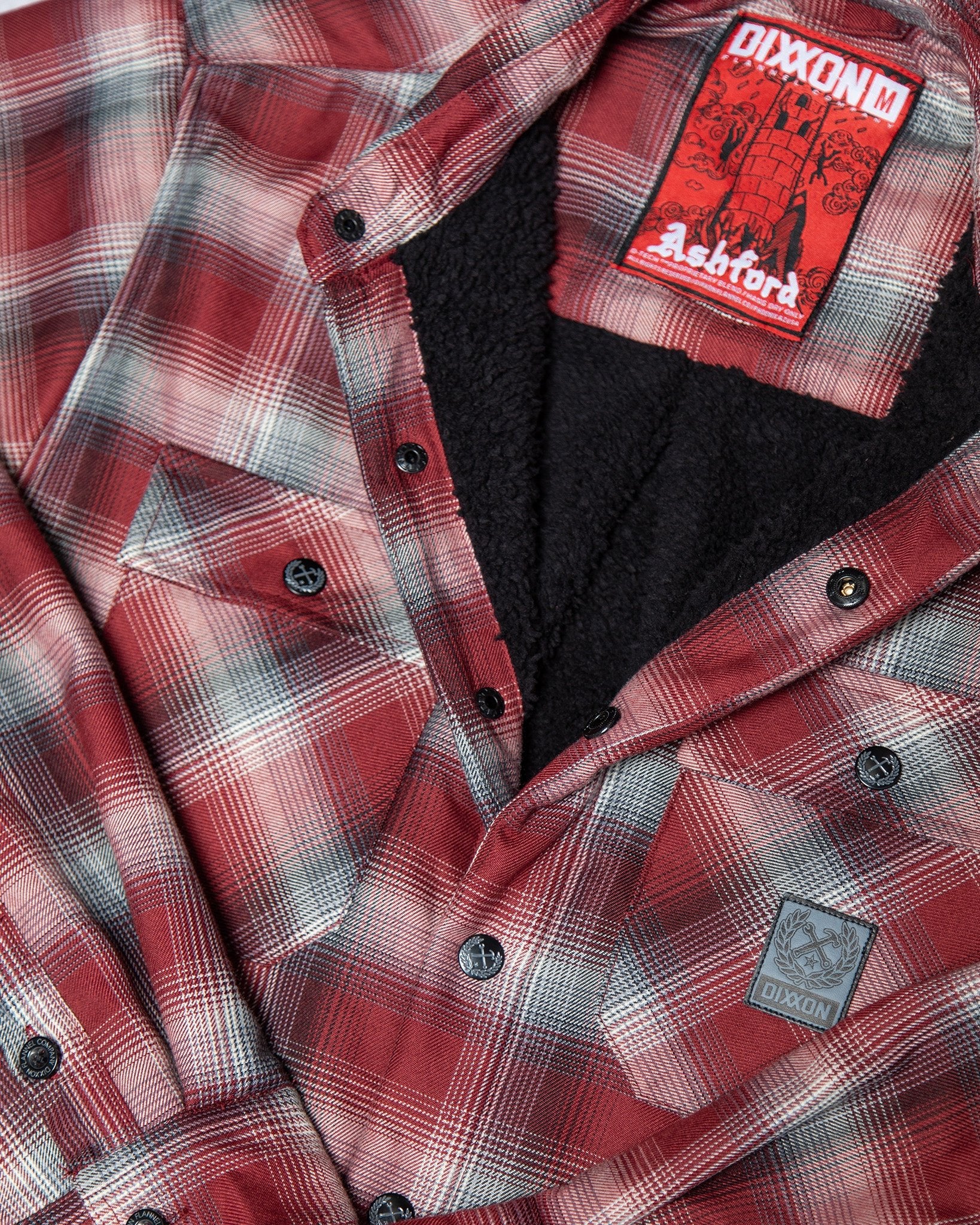 Ashford Sherpa Lined Flannel Jacket - Image 7