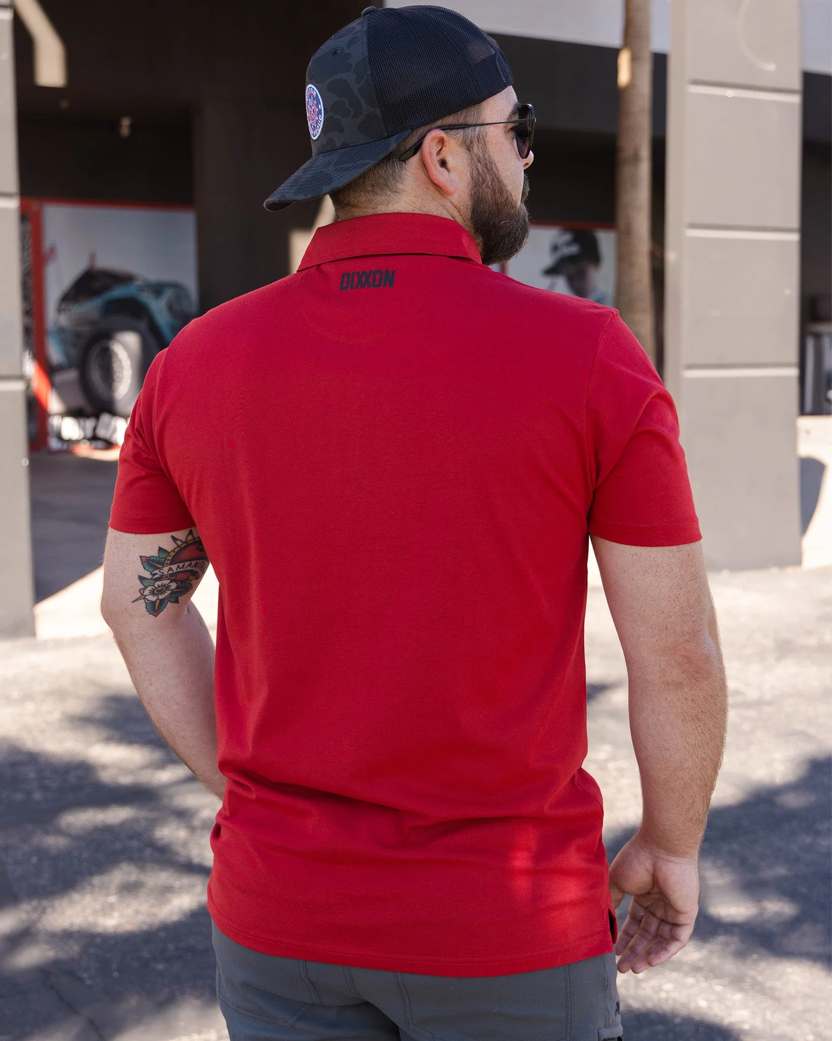 Athletic Premium Polo - Red - Image 4
