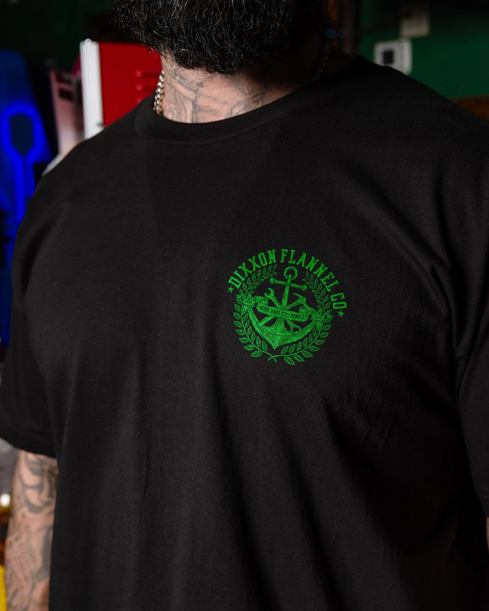 Atlantic T-Shirt - Black - Image 2