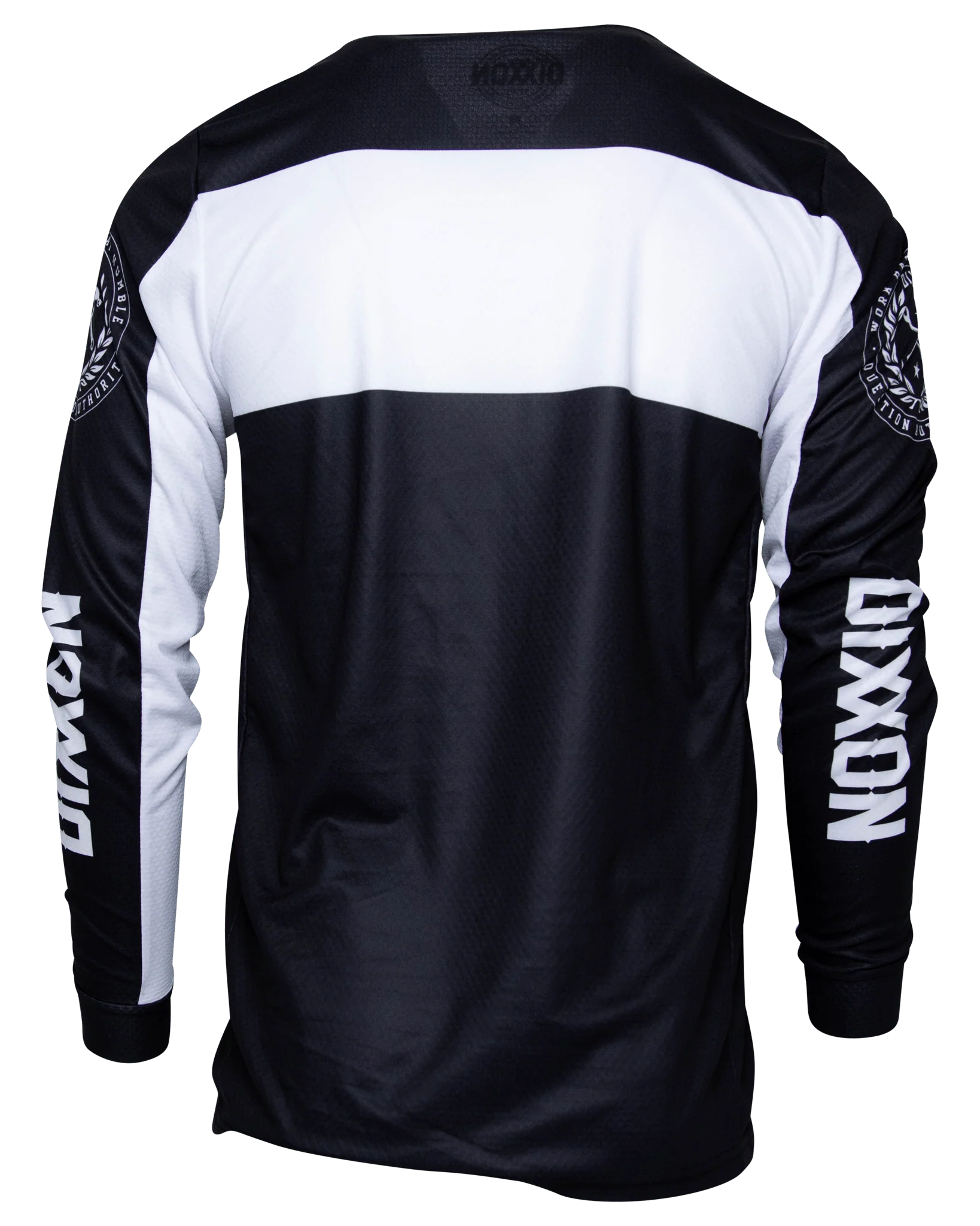 Badge Off-Road / MX Jersey - Black & White - Image 3