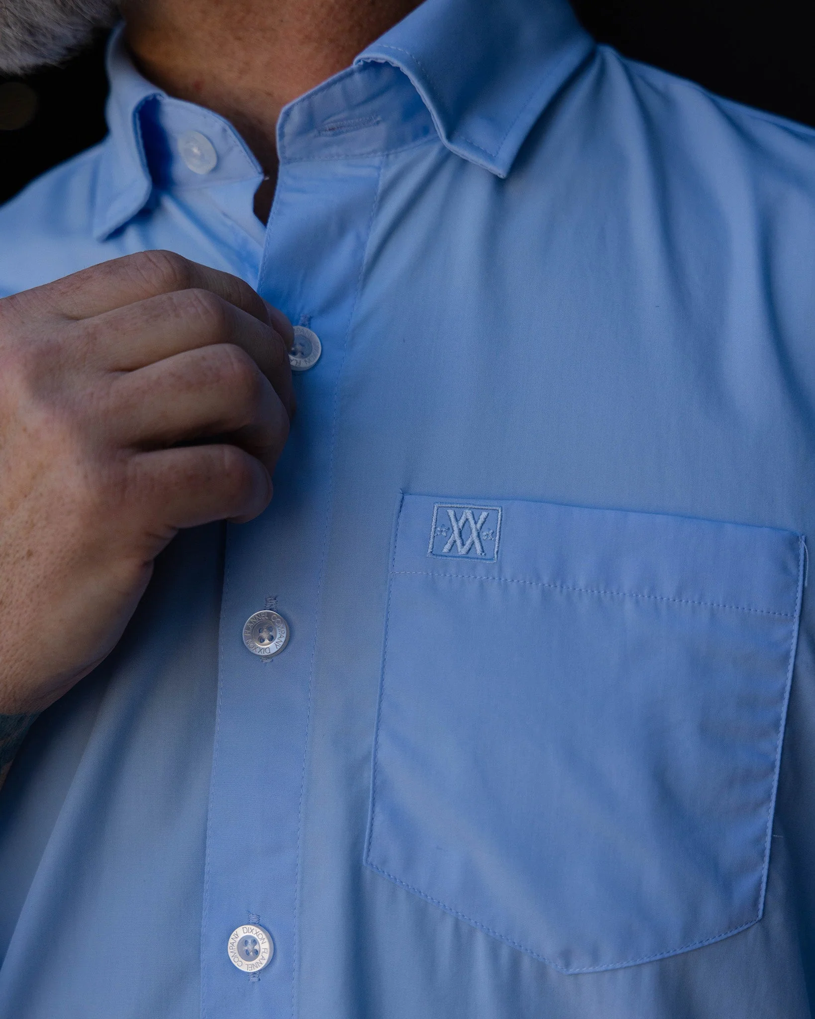 Bamboo Long Sleeve Dress Shirt 2.0 - Light Blue - Image 5