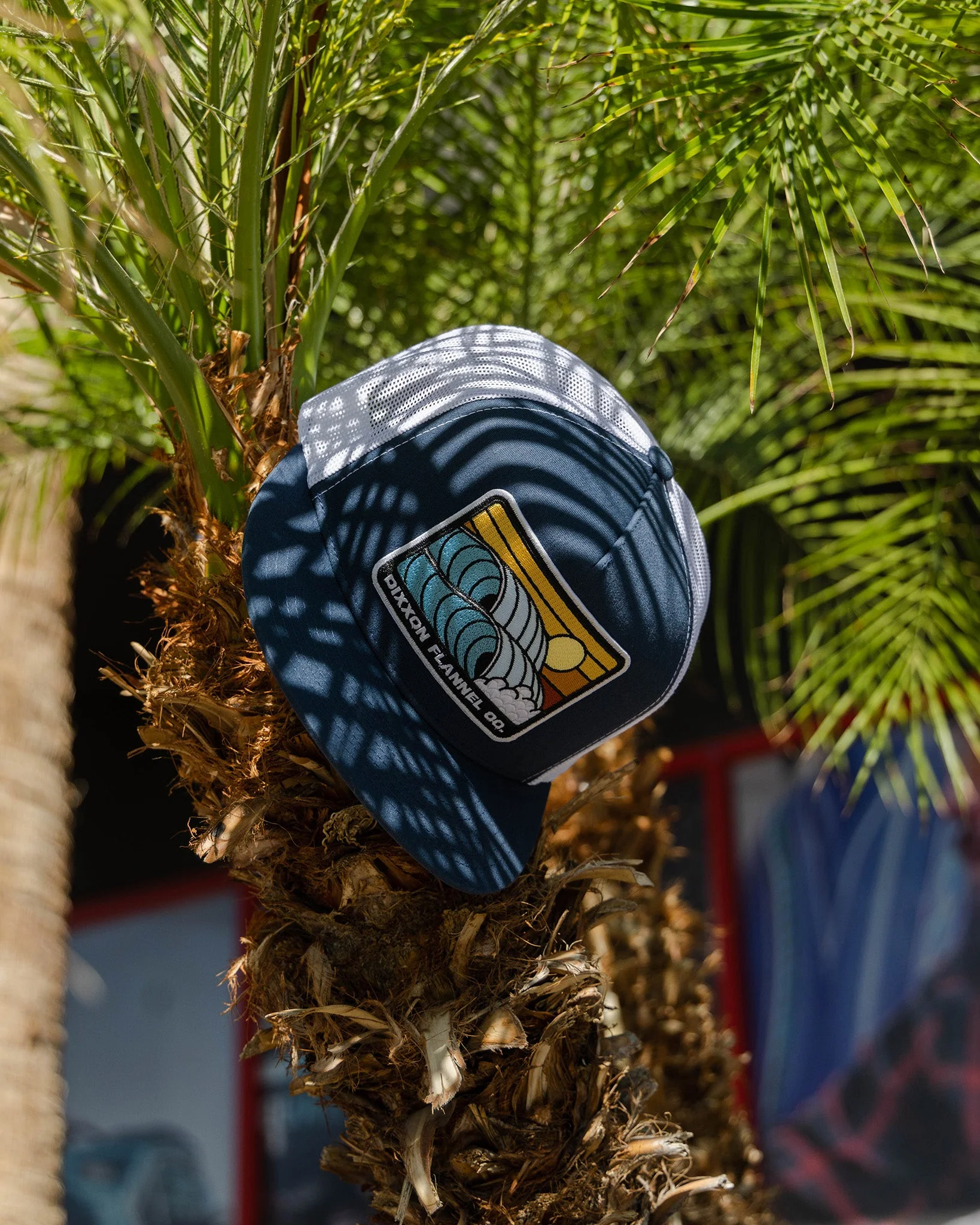 Barrels Flat Bill Trucker Snapback - Image 4