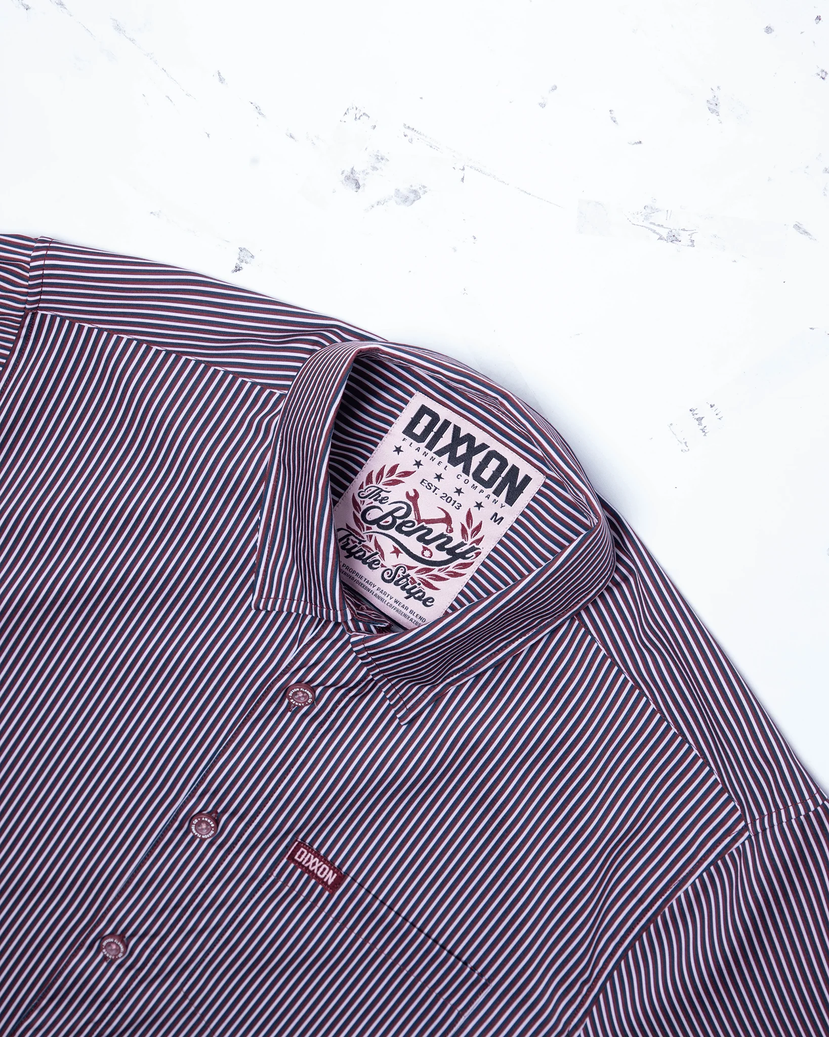 Benny TS Party Shirt - Maroon - Image 5