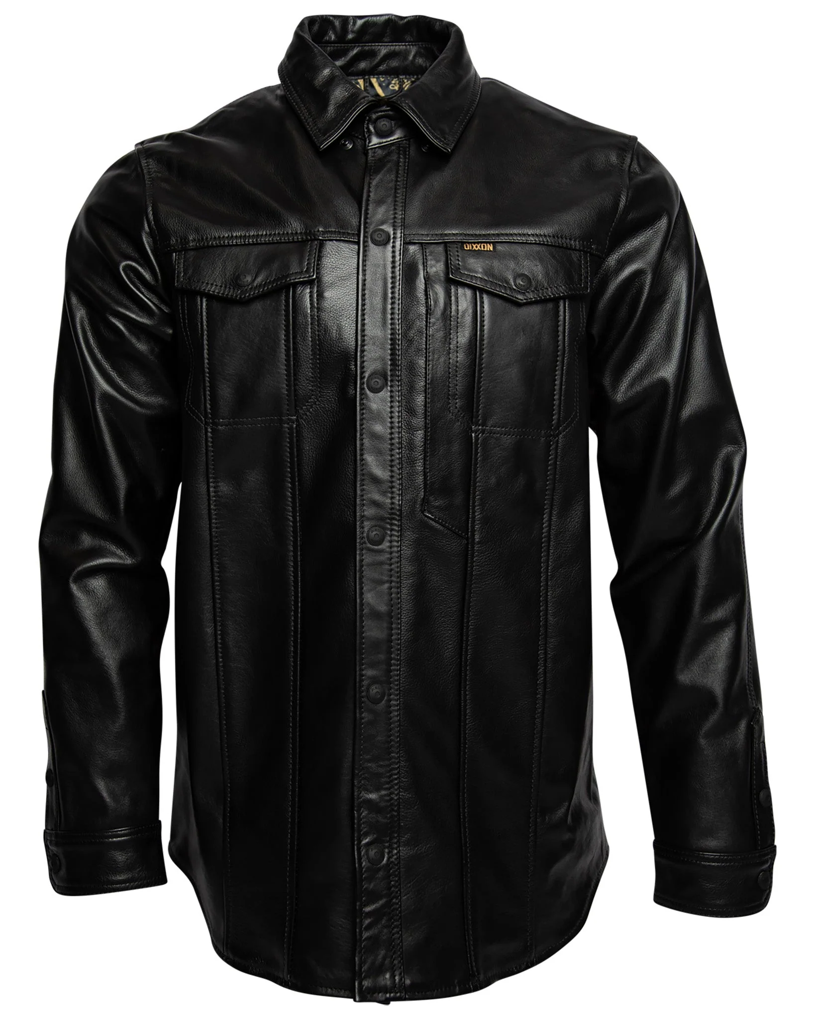 Bishop Leather Shirt - Image 2