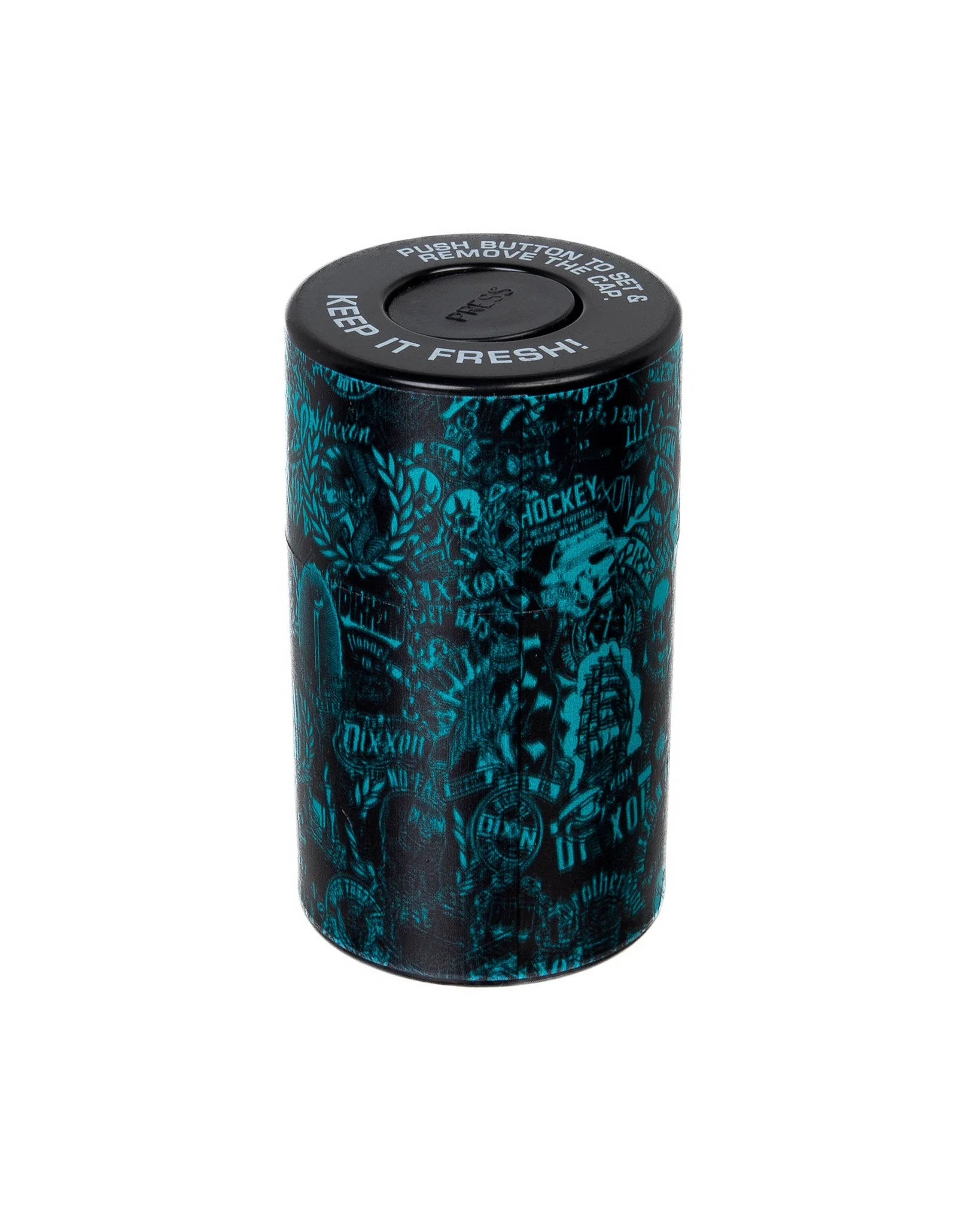 Black & Aqua Blue Weed Travel Kit - Image 5