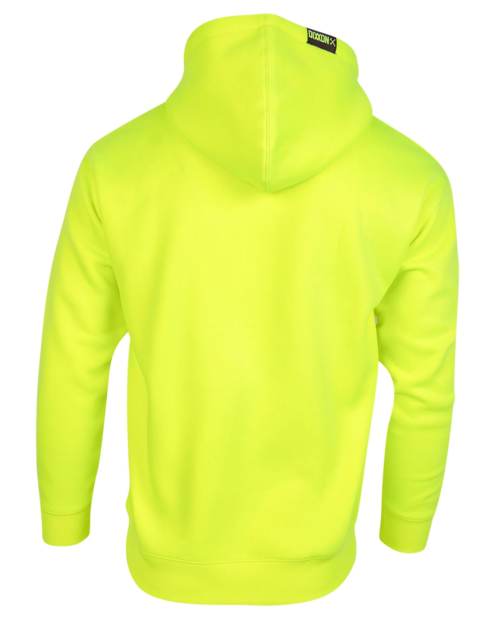 Black Checkpoint Pullover Hoodie - Safety Yellow - Image 3