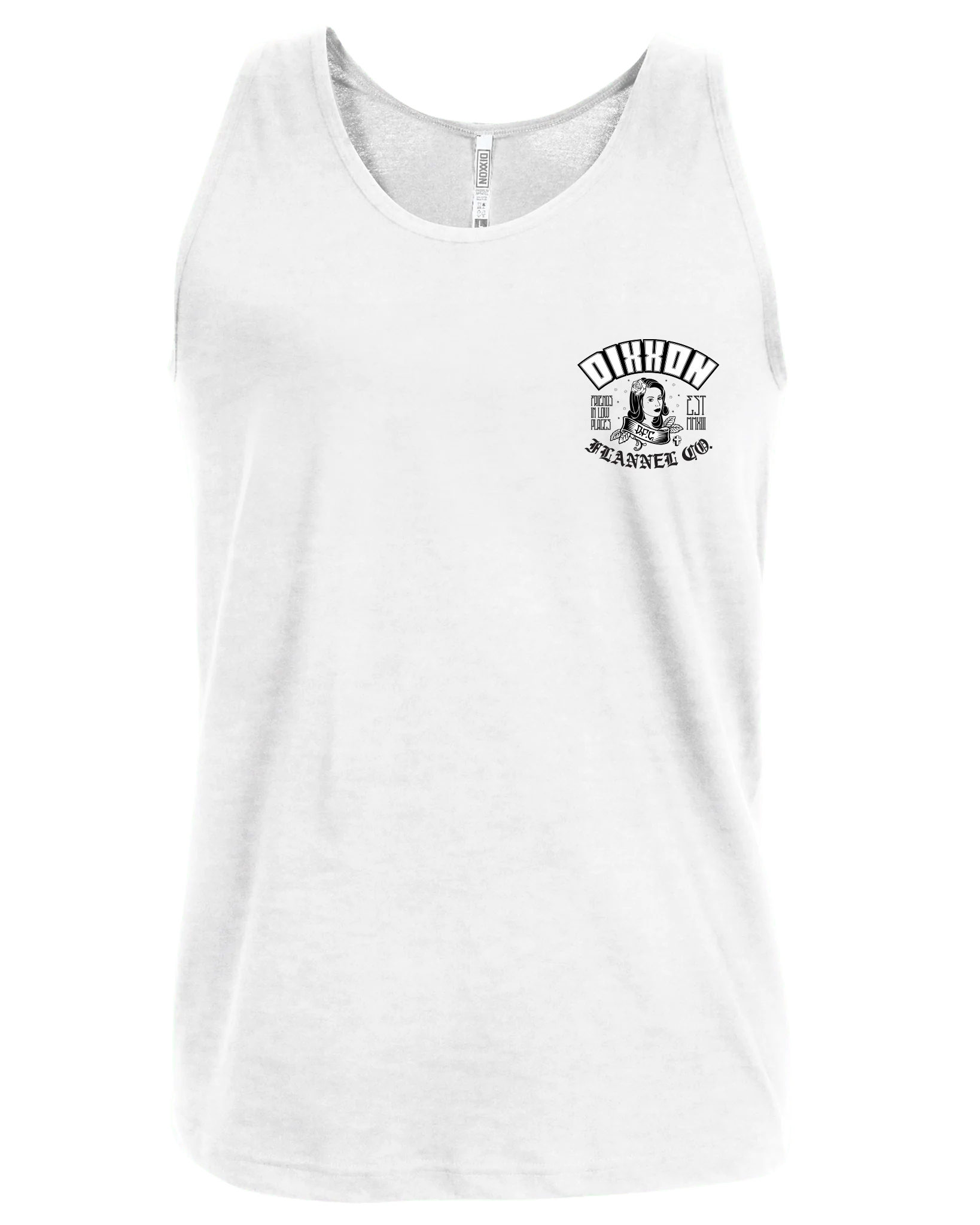 Black Maria Tank - White - Image 2