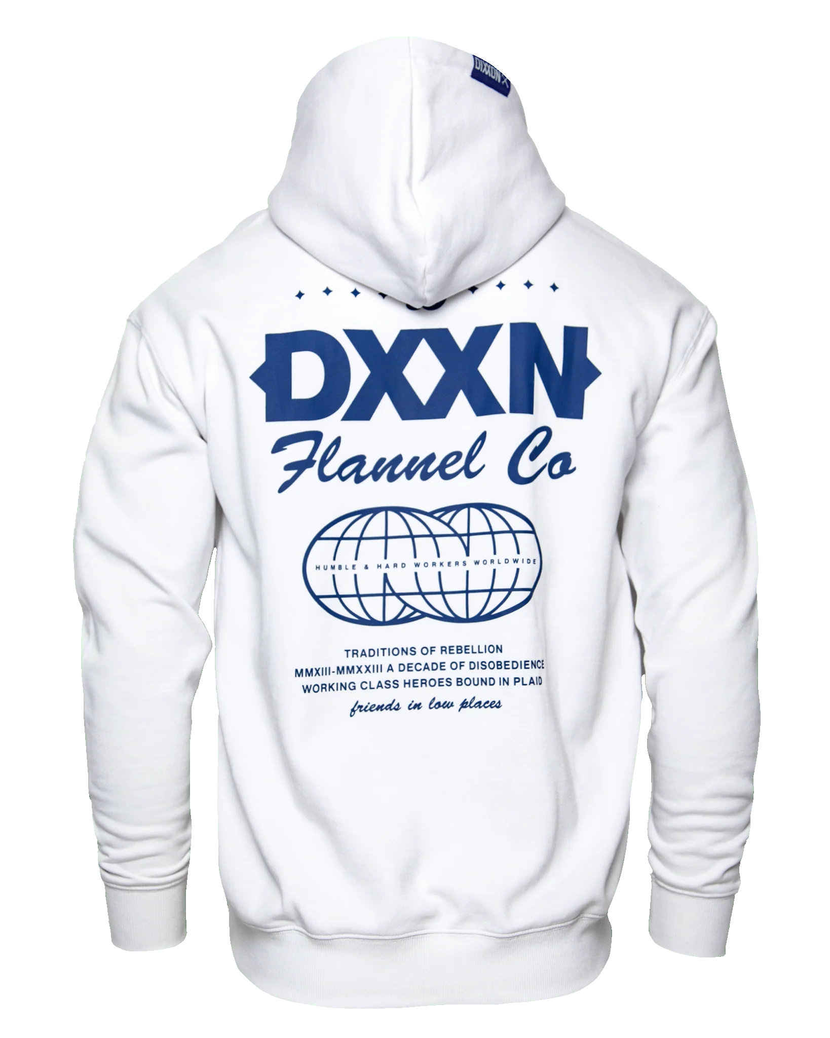 Blue Tech Zip Up - White - Image 2