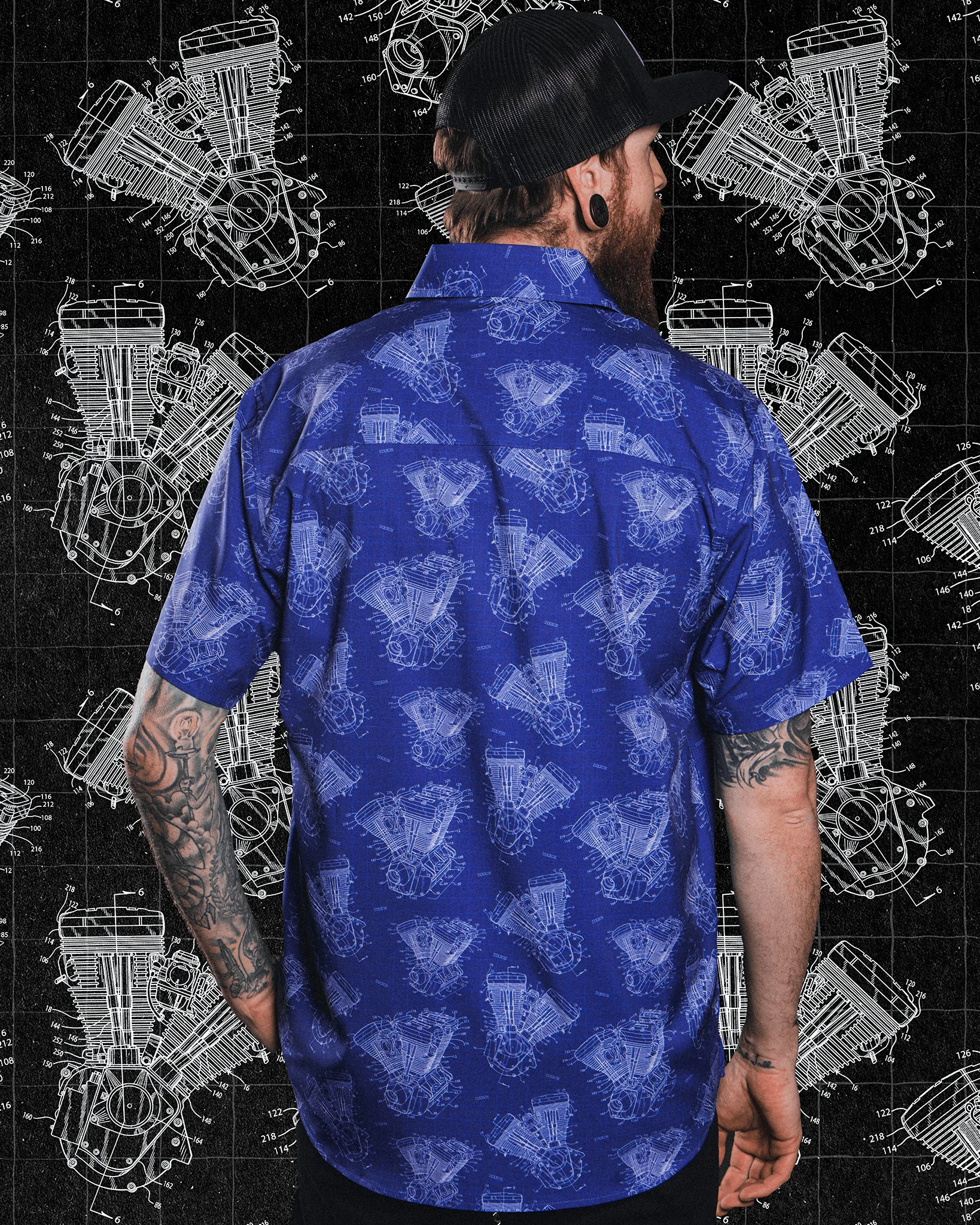 Blueprint Party Shirt - Image 3