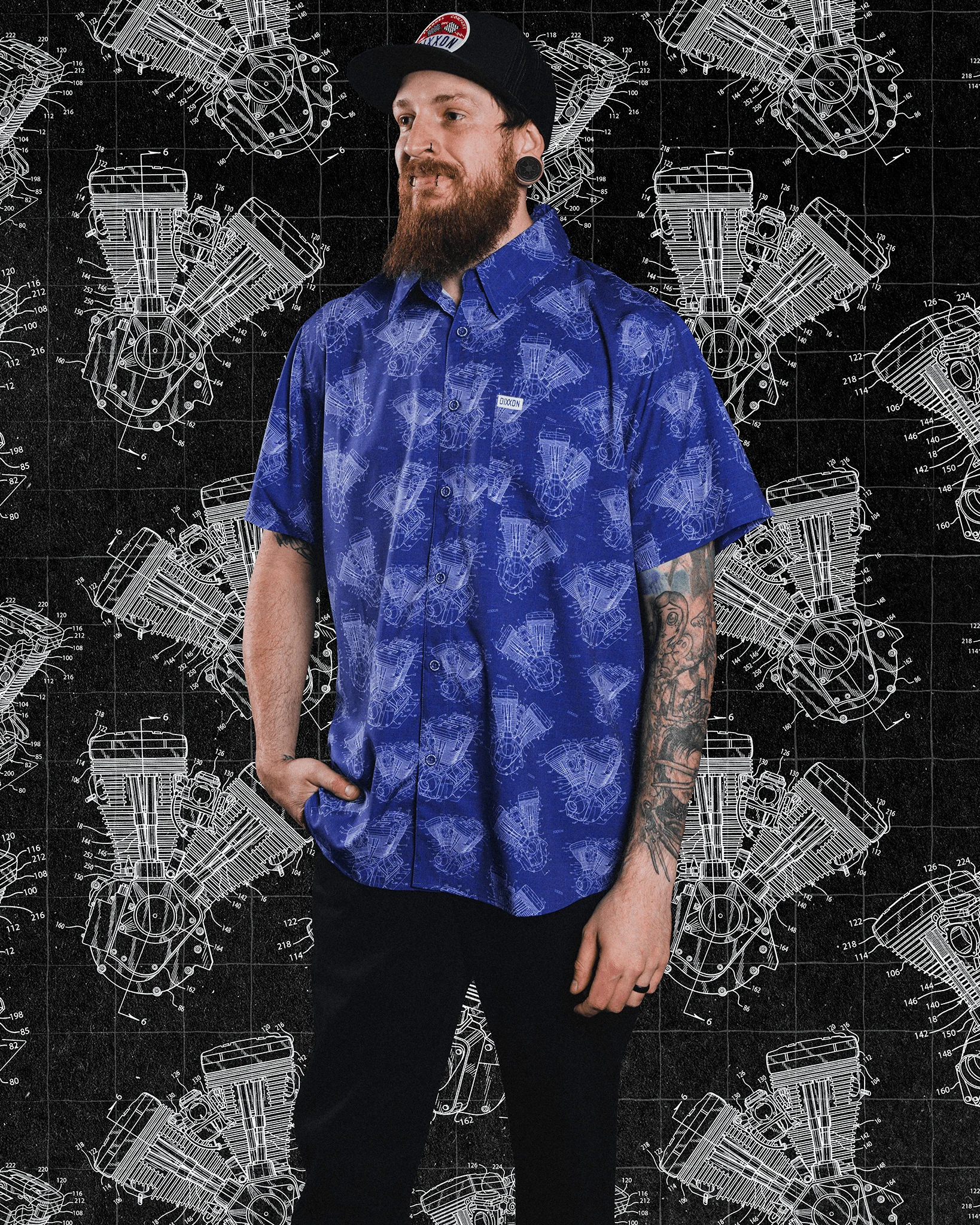Blueprint Party Shirt - Image 6