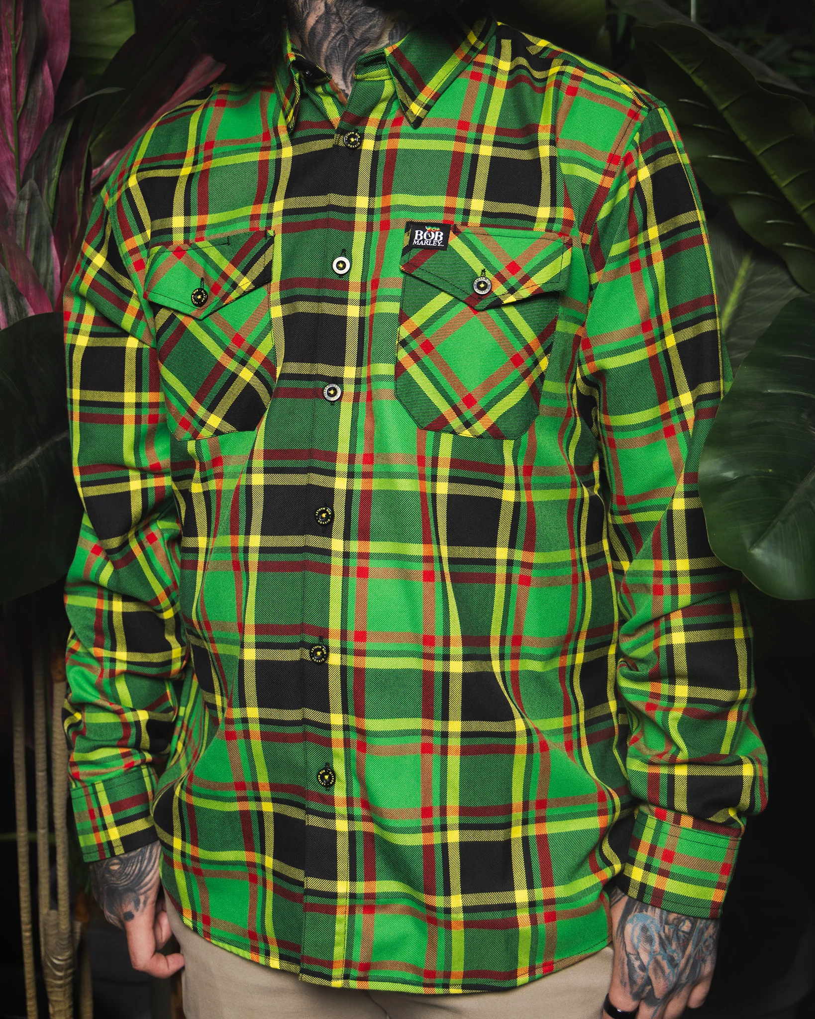 Bob Marley 2026 Flannel - Image 4