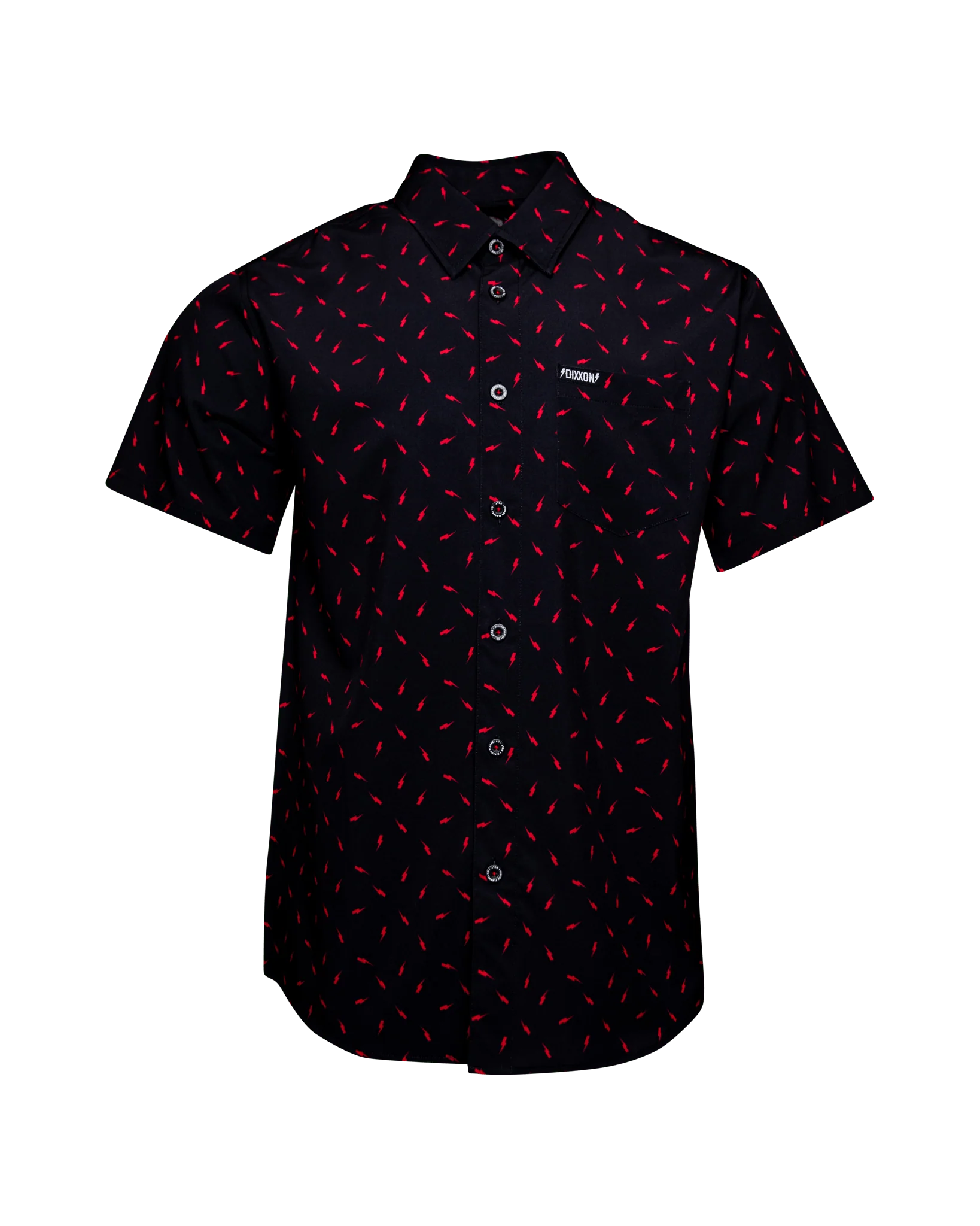 Bolt Party Shirt - Black & Red - Image 3