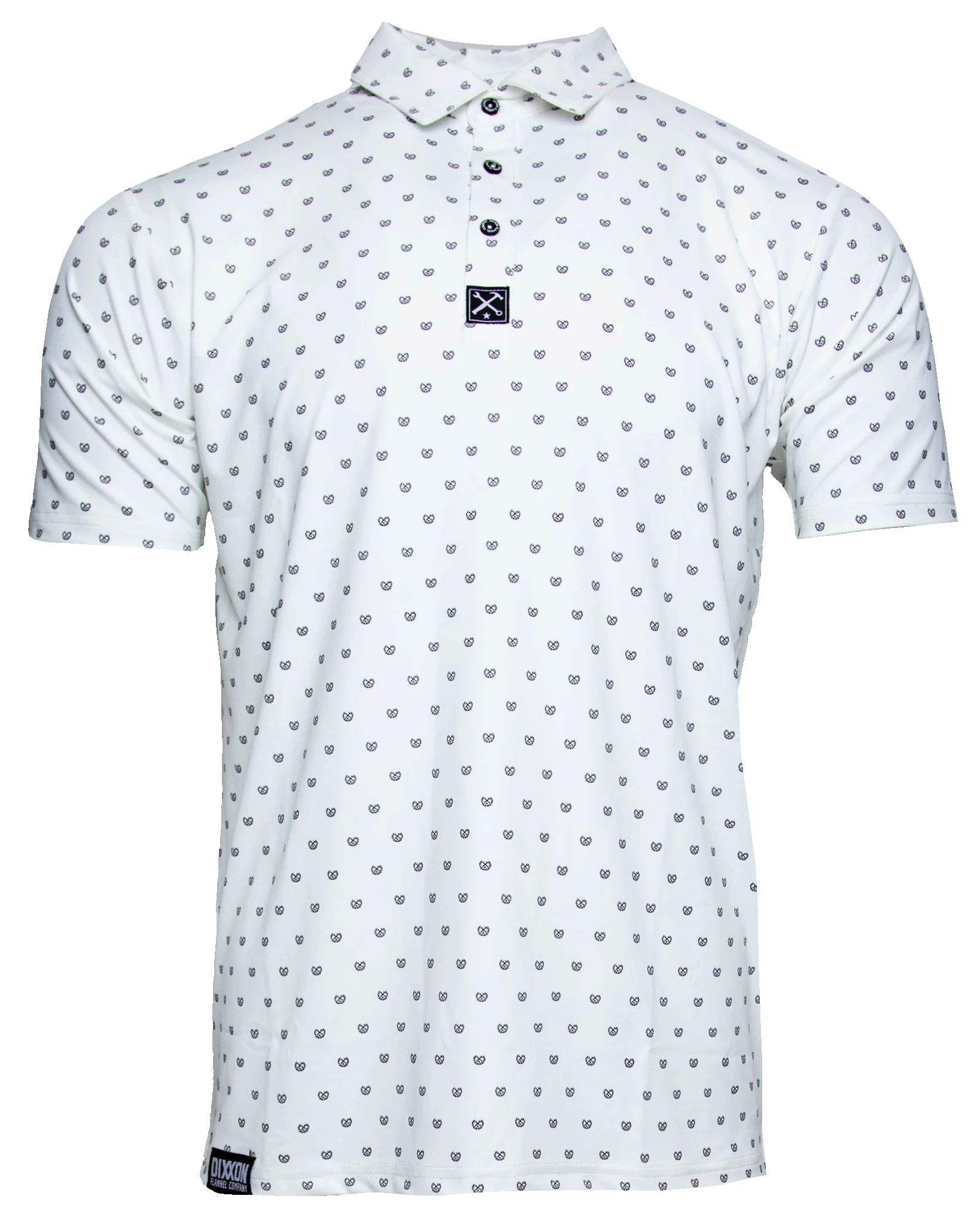Brochacho Party Polo - Black - Image 2