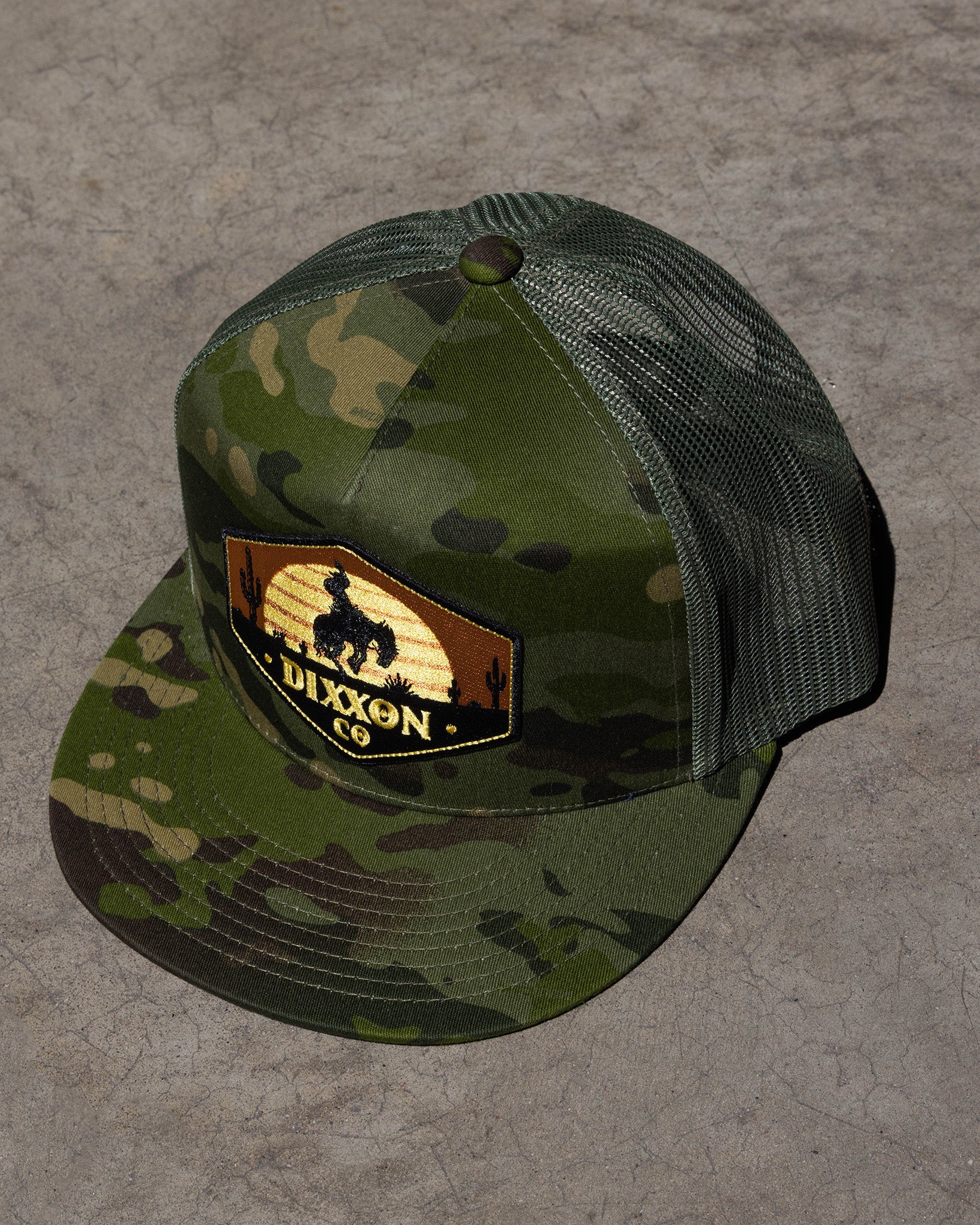 Bronco Flat Bill Trucker Snapback - Image 3