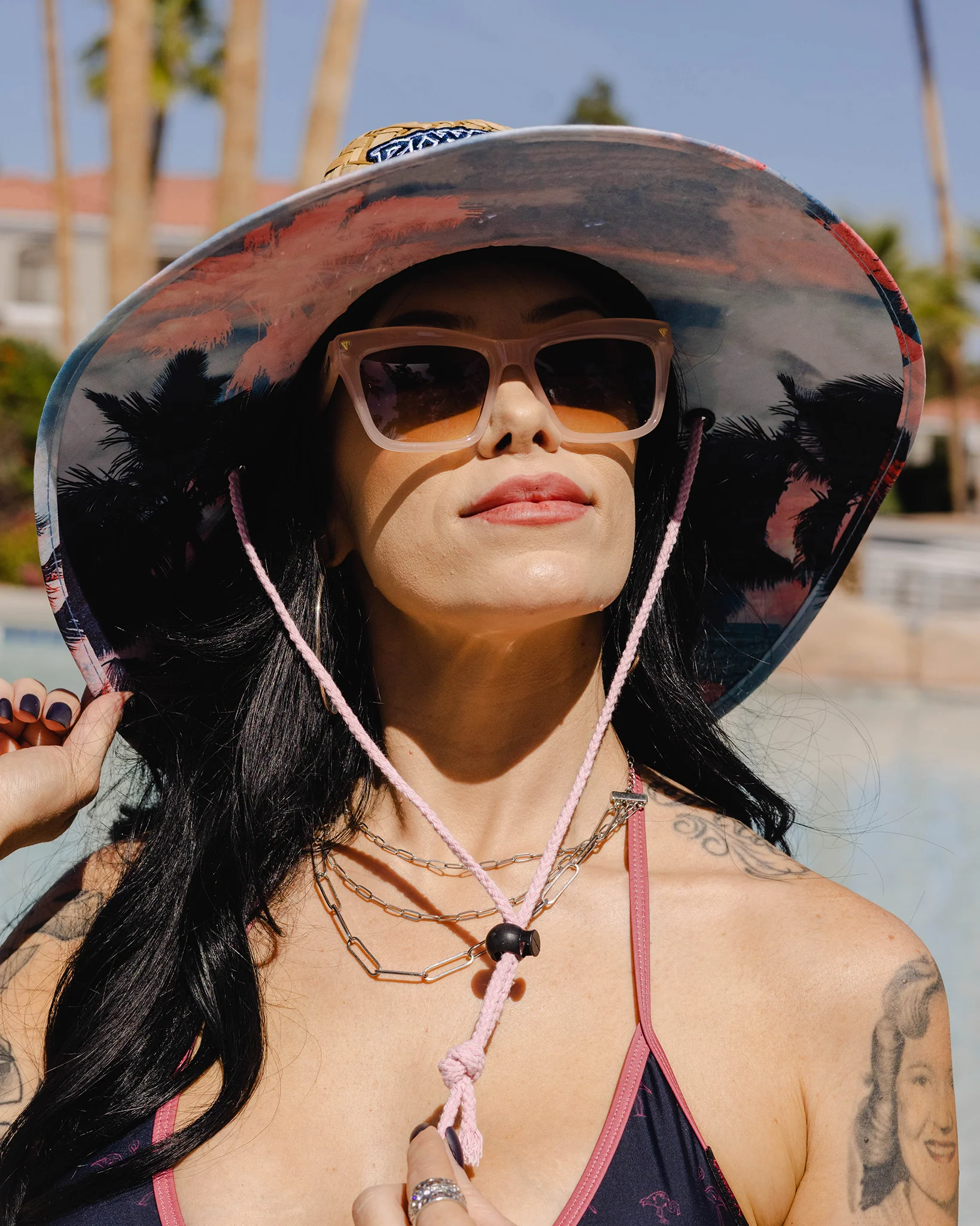 California Dreamin' Straw Sun Hat - Image 2