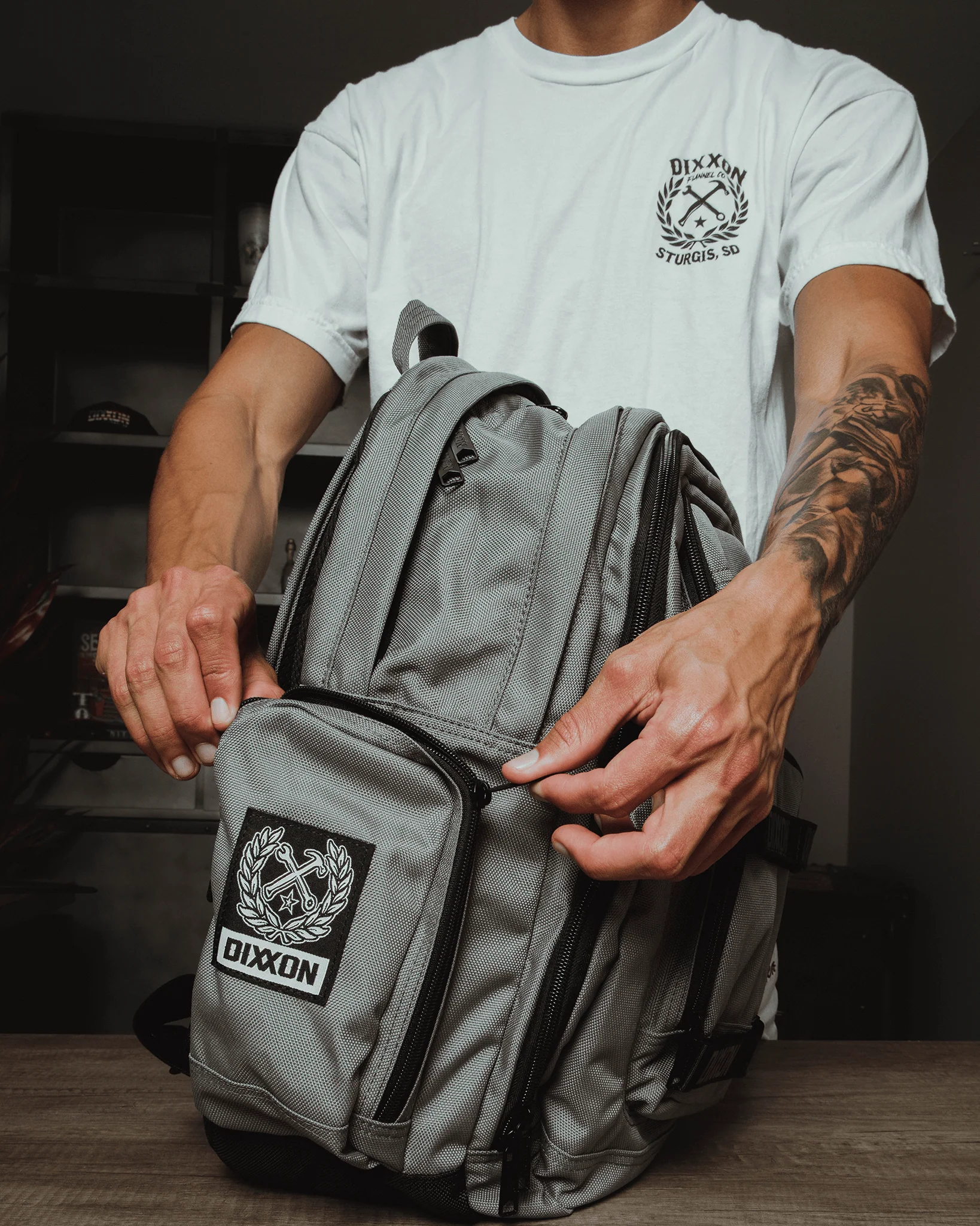 Canvas Work Bag 2.0 - Gray - Image 8