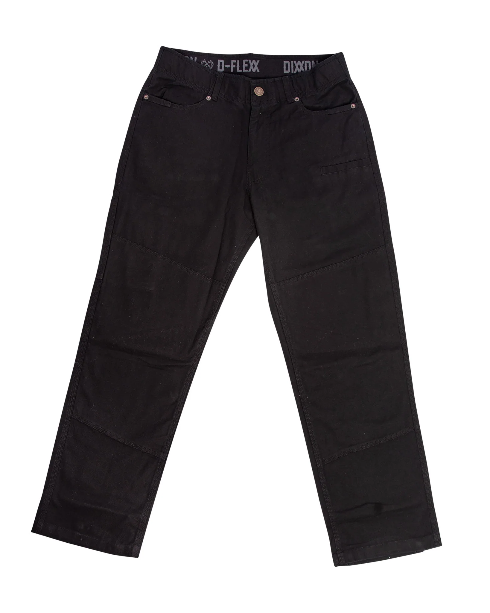 Canvas Work Pants - Black - Image 2