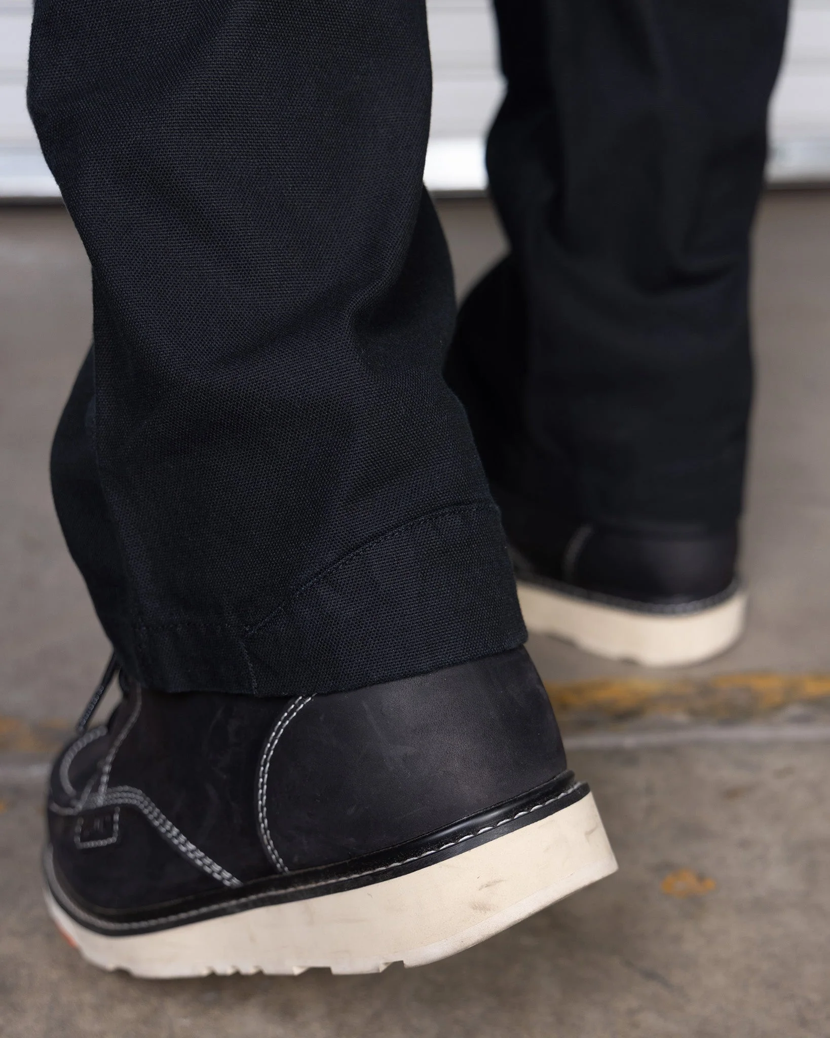 Canvas Work Pants - Black - Image 9