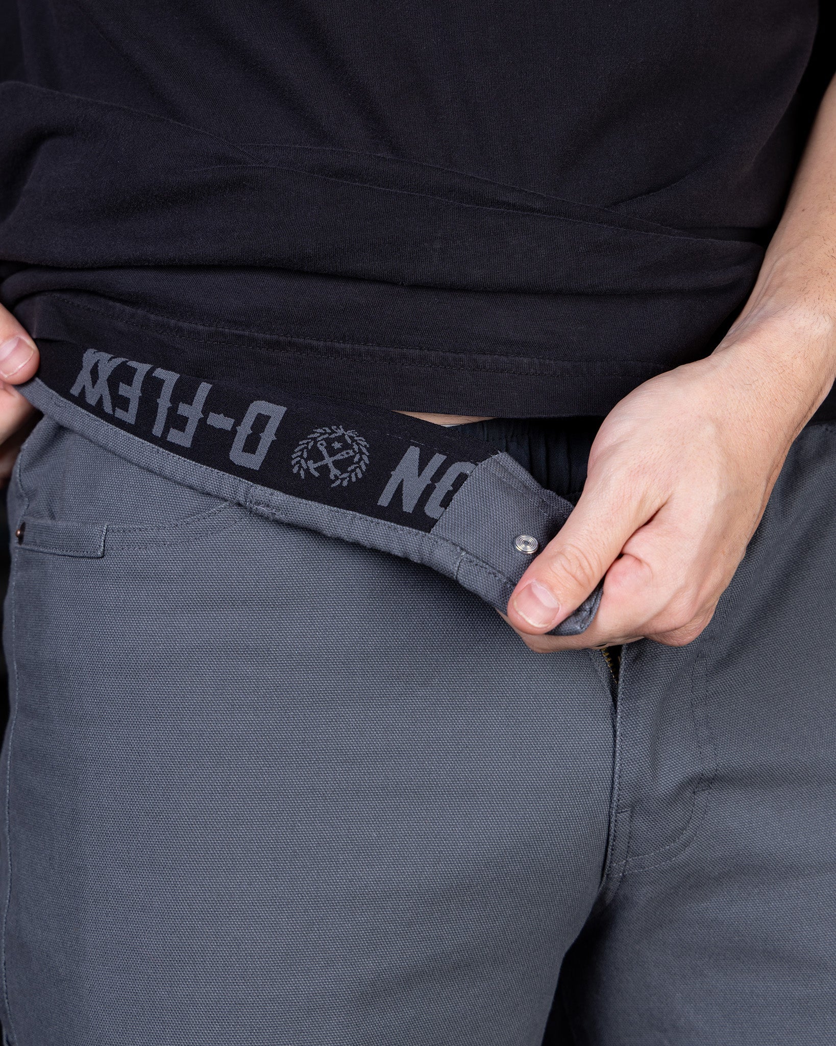 Canvas Work Pants - Gray - Image 4
