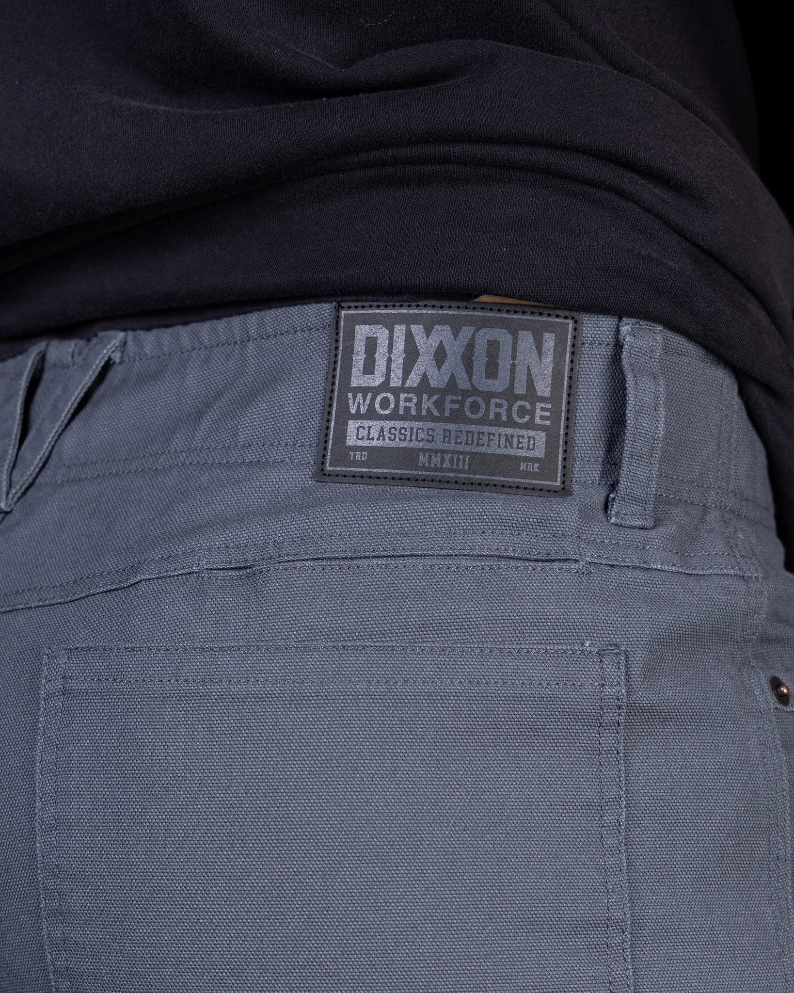 Canvas Work Pants - Gray - Image 6