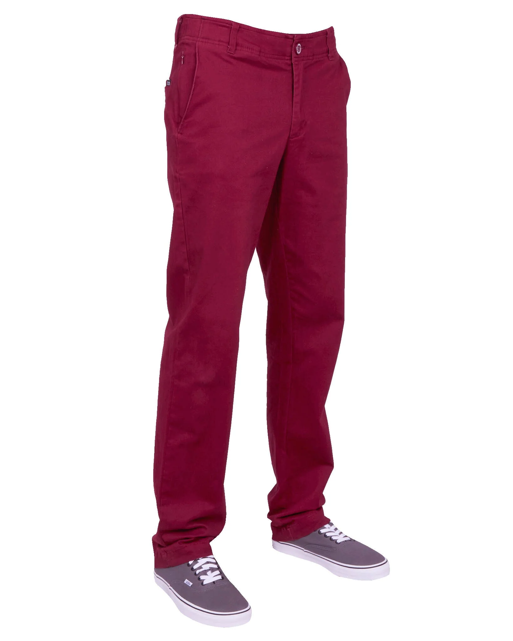 Chino Pants - Maroon - Image 5