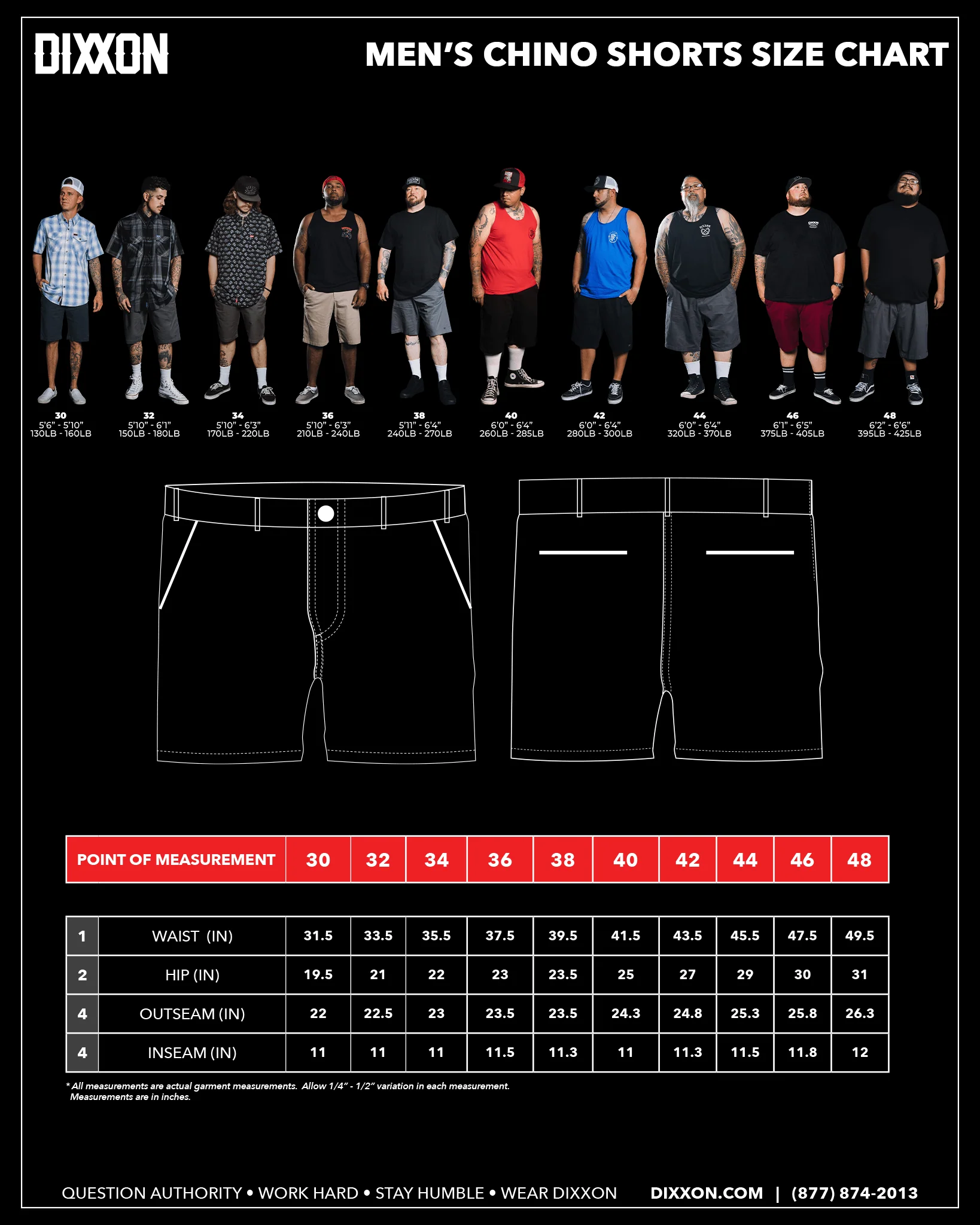 Chino Shorts - Black - Image 4