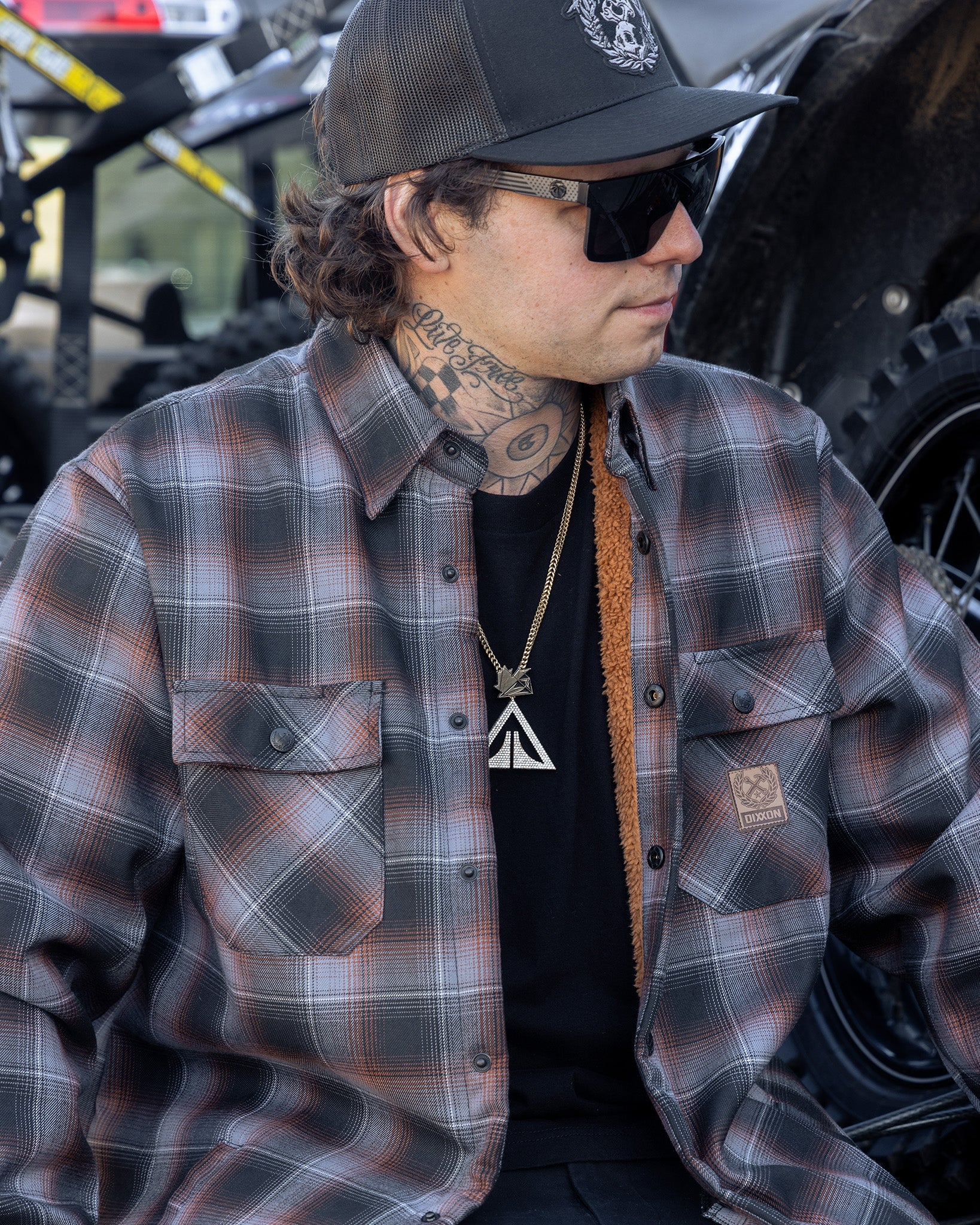 Copperline Sherpa Lined Flannel Jacket - Image 4