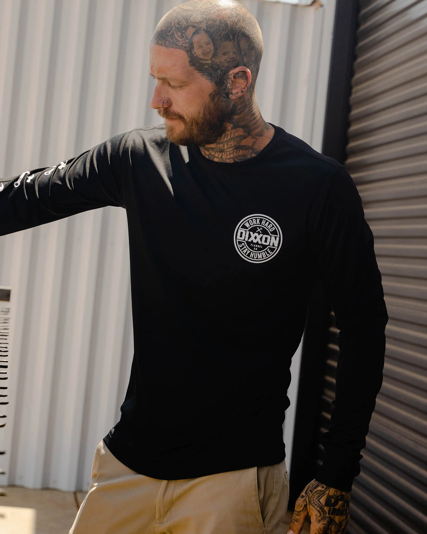 Corpo UV Long Sleeve T-Shirt - Black - Image 2