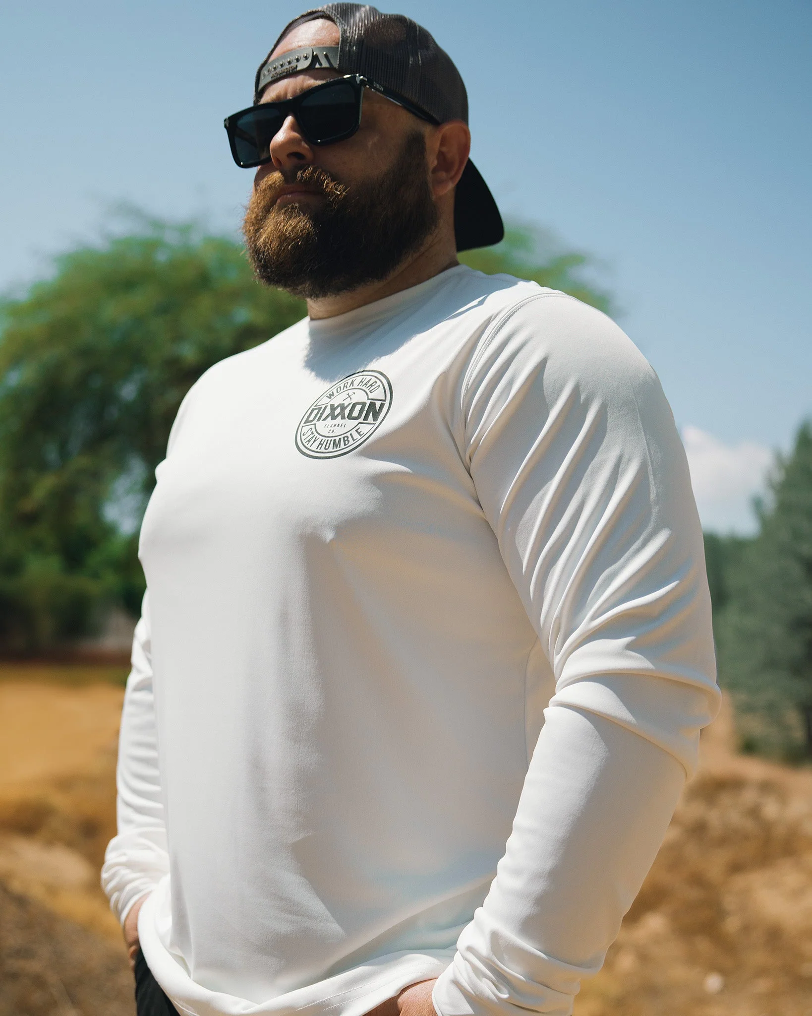 Corpo UV Long Sleeve T-Shirt - White - Image 2