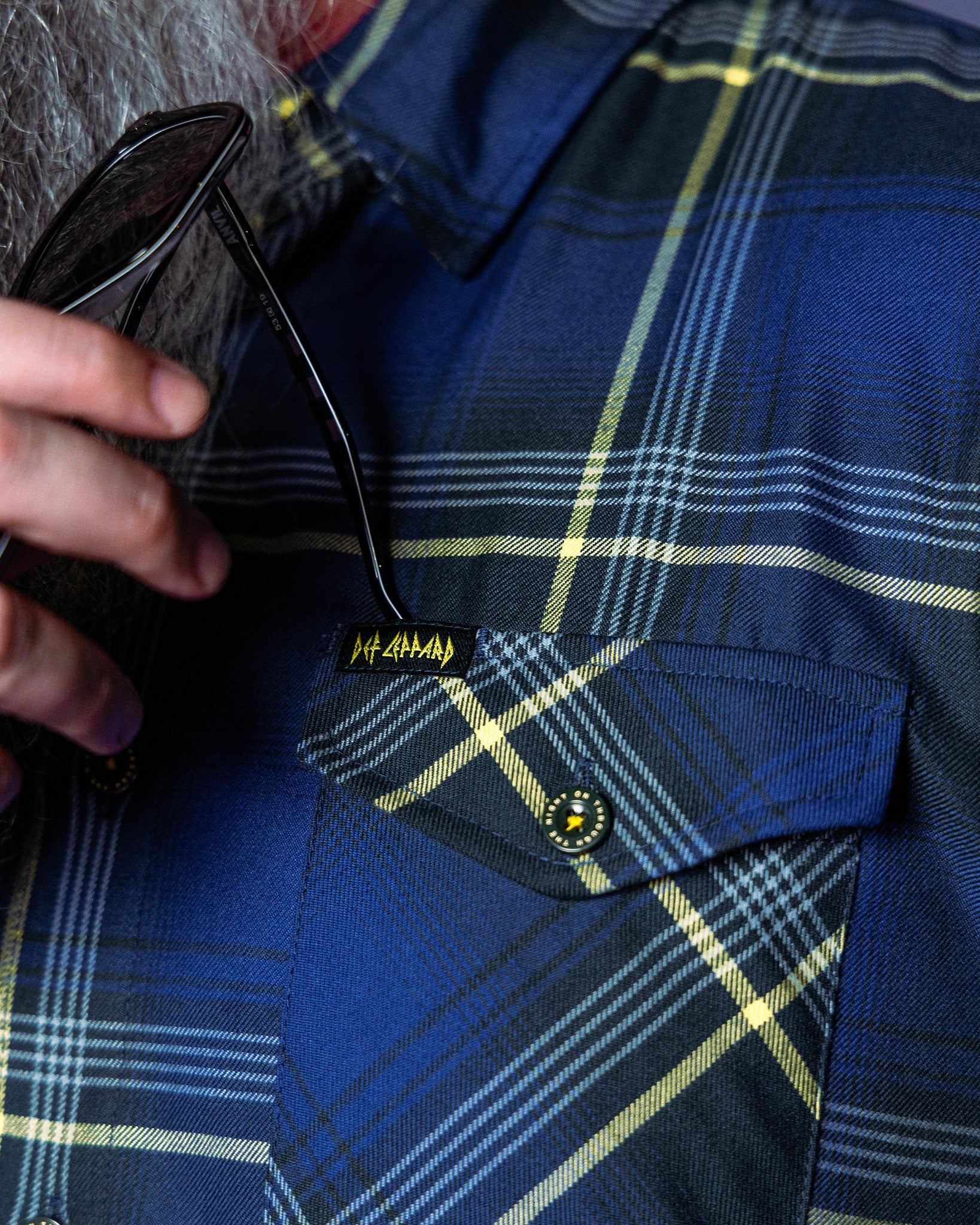 Def Leppard 'On Through the Night' Flannel - Image 4