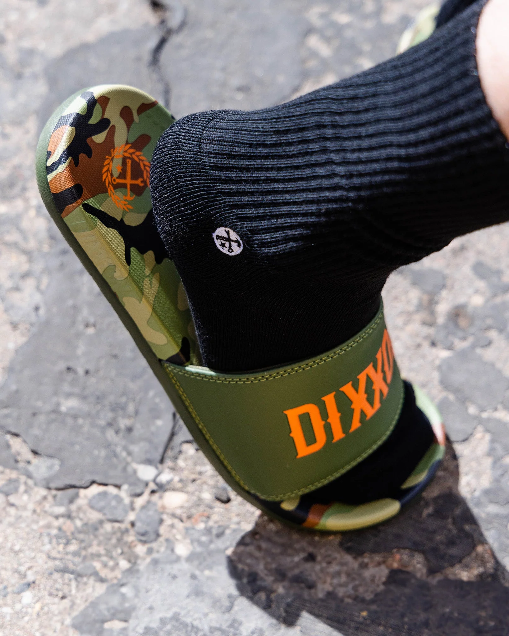 Delta Slides - Green Camo - Image 3