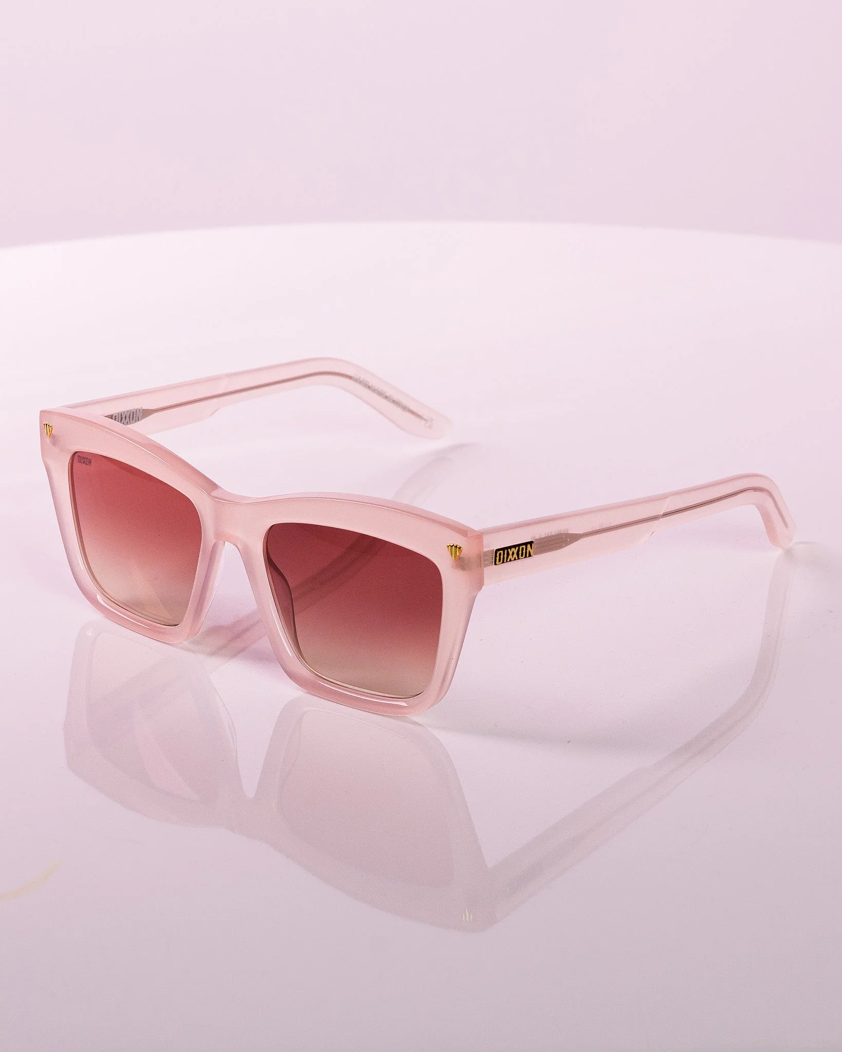 Deville Sunglasses - Pink Trans & Pink Gradient - Image 2