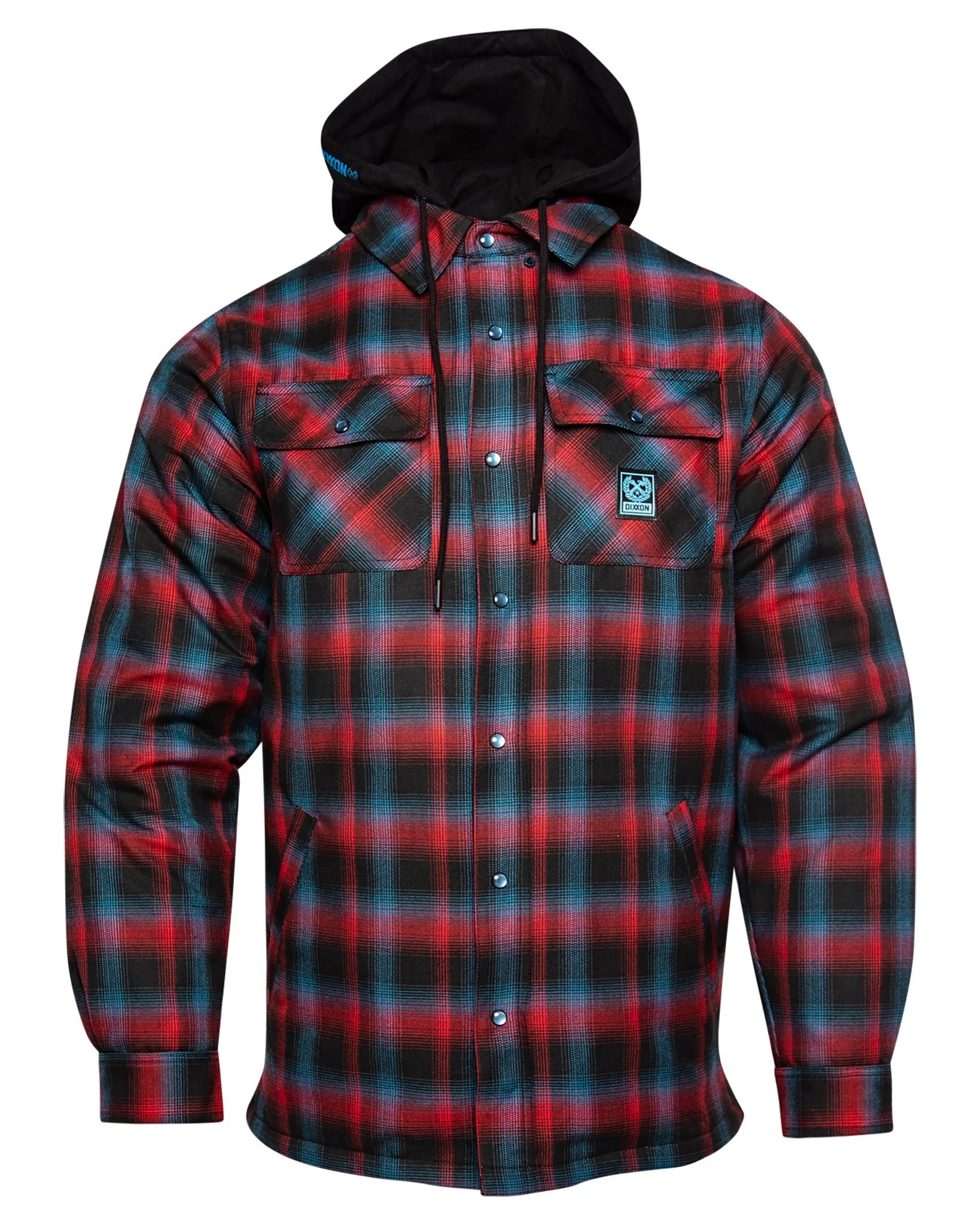 Dimension Hooded Flannel Jacket - Image 2