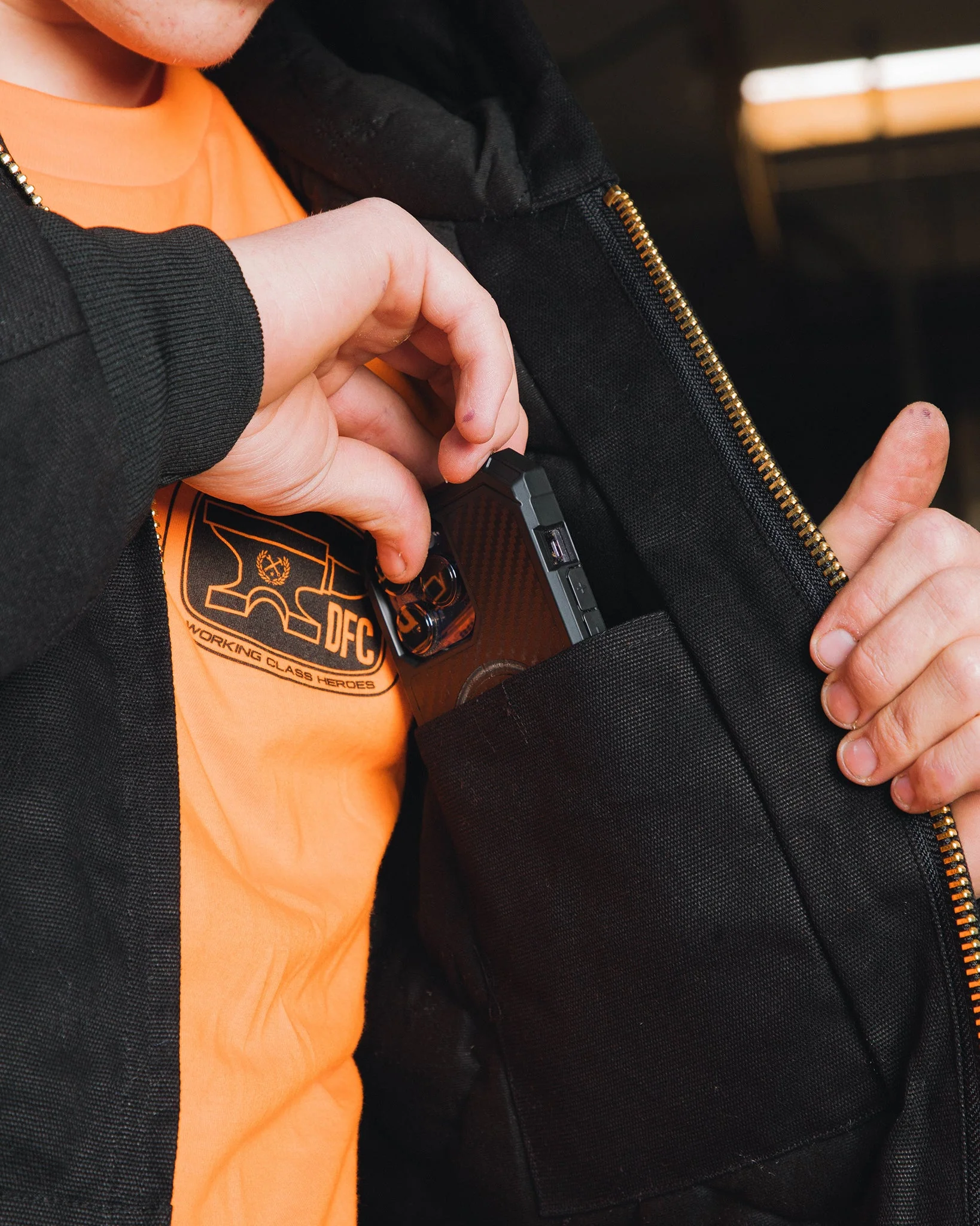 El Jefe Hooded Workhorse Jacket - Image 7