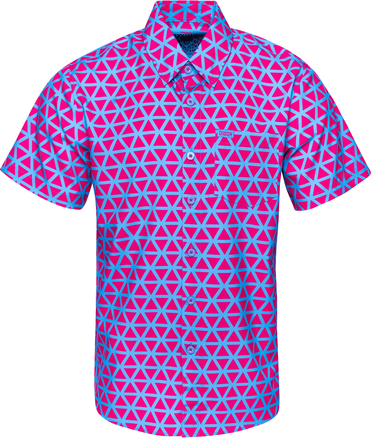 Enigma Party Shirt - Pink & Blue - Image 2