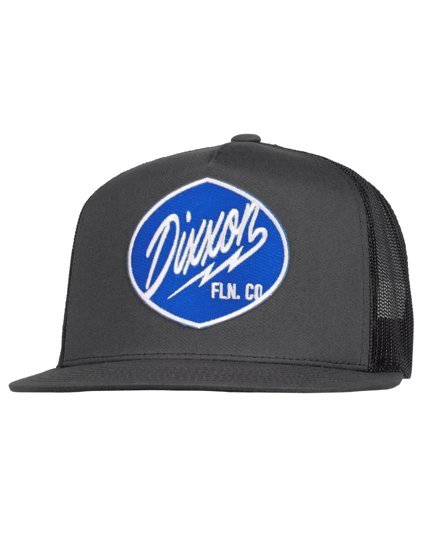 Esso Flat Bill Trucker Snapback - Blue - Image 2