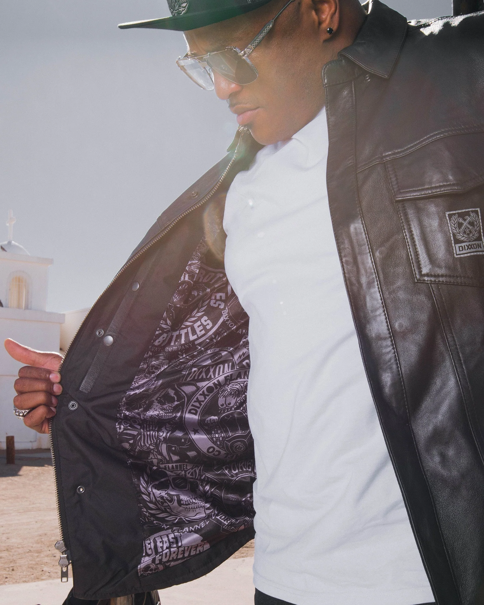 Fast Pack Leather Shirt Jacket - Image 2
